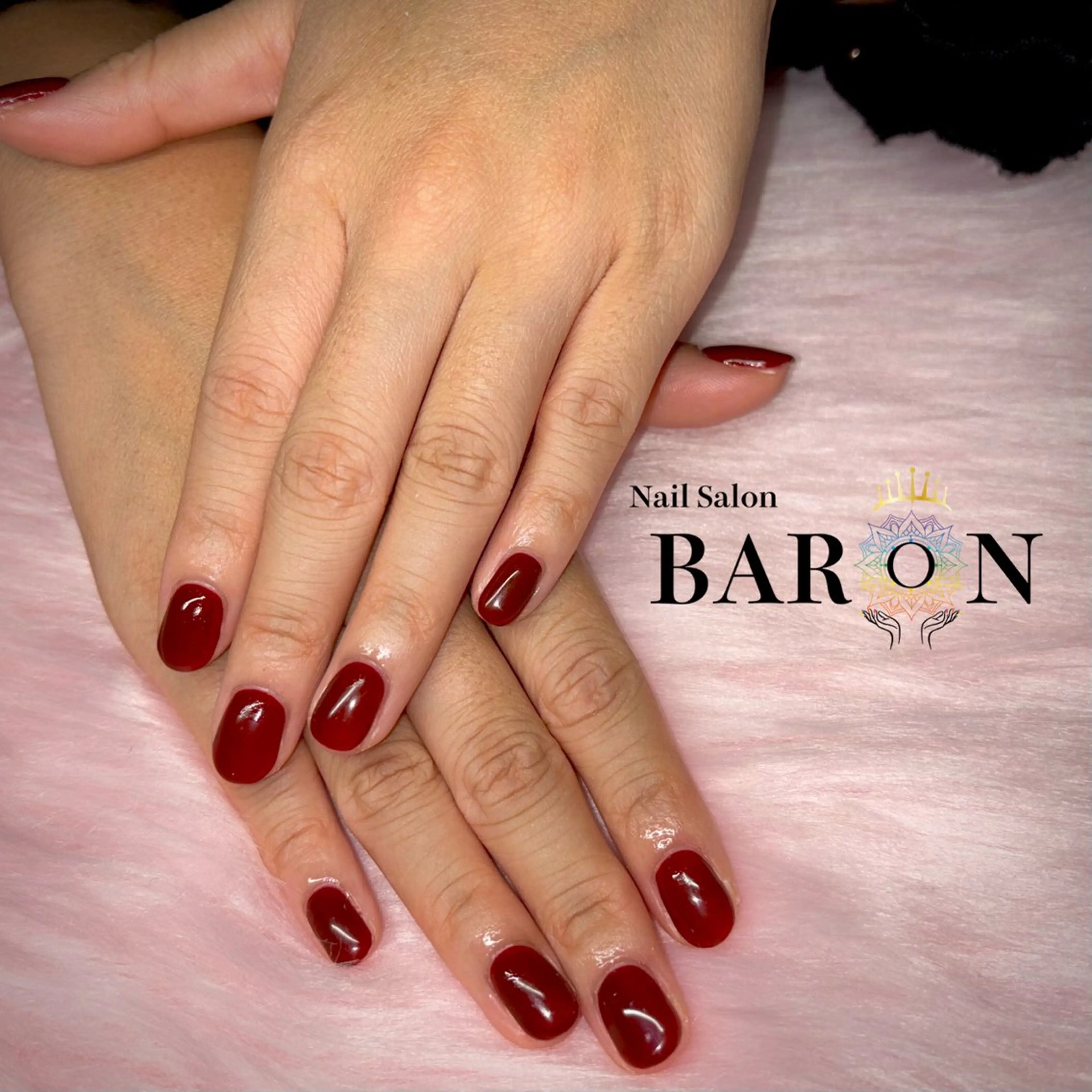 ネイル ボルドー ♛BARON♛ MANAのネイルデザイン