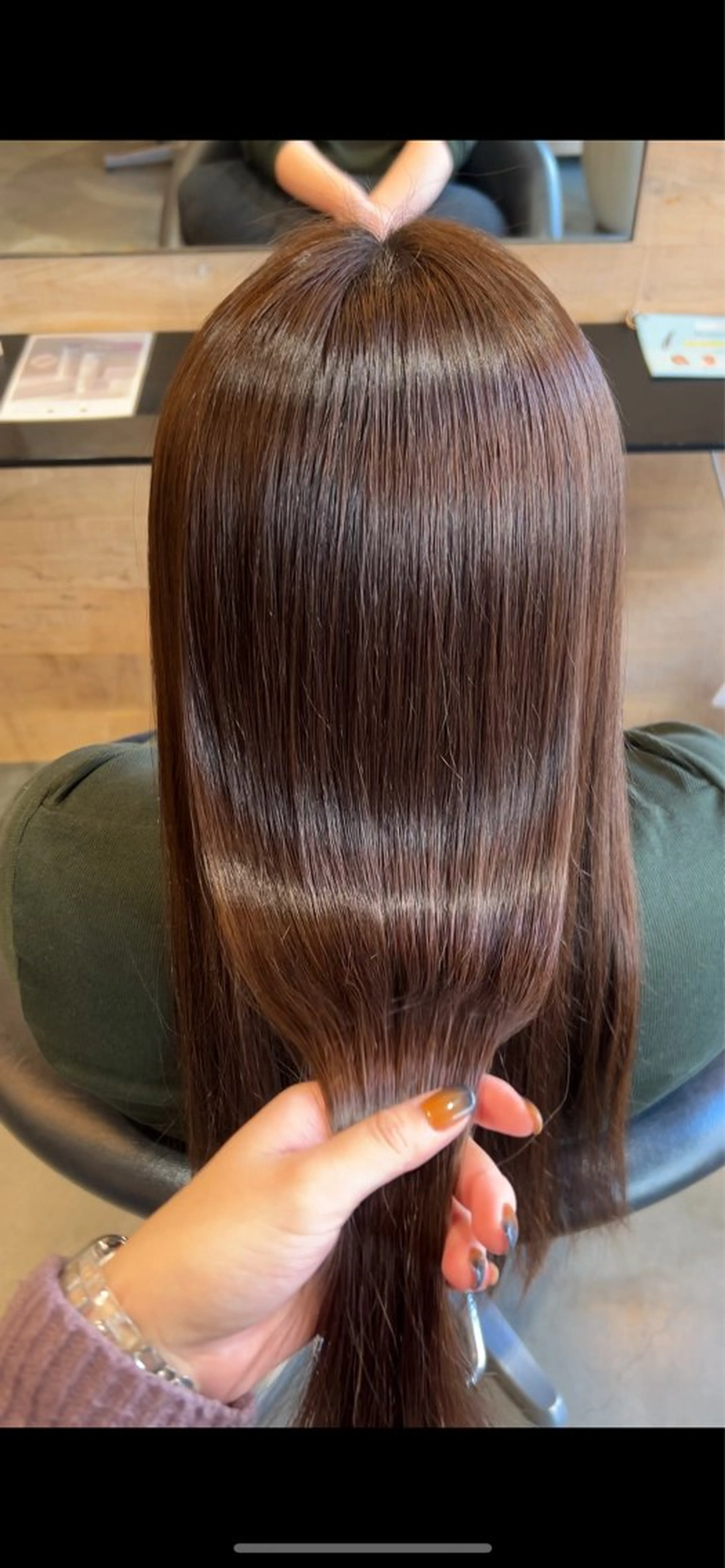 ロング moeka/札幌/ 透明感カラーのヘアスタイル