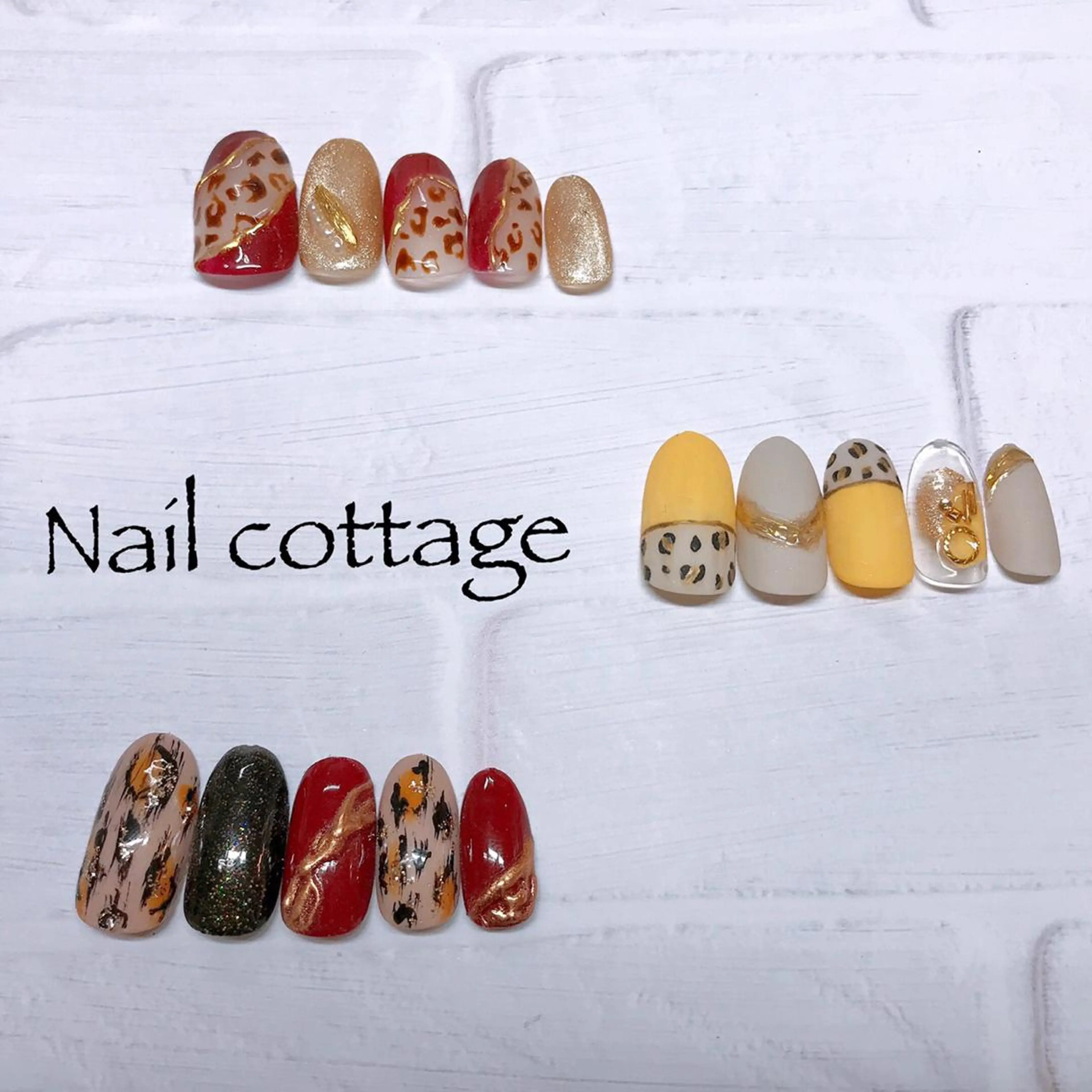 ネイル アニマル柄 ハンドネイル Nail cottageのネイルデザイン