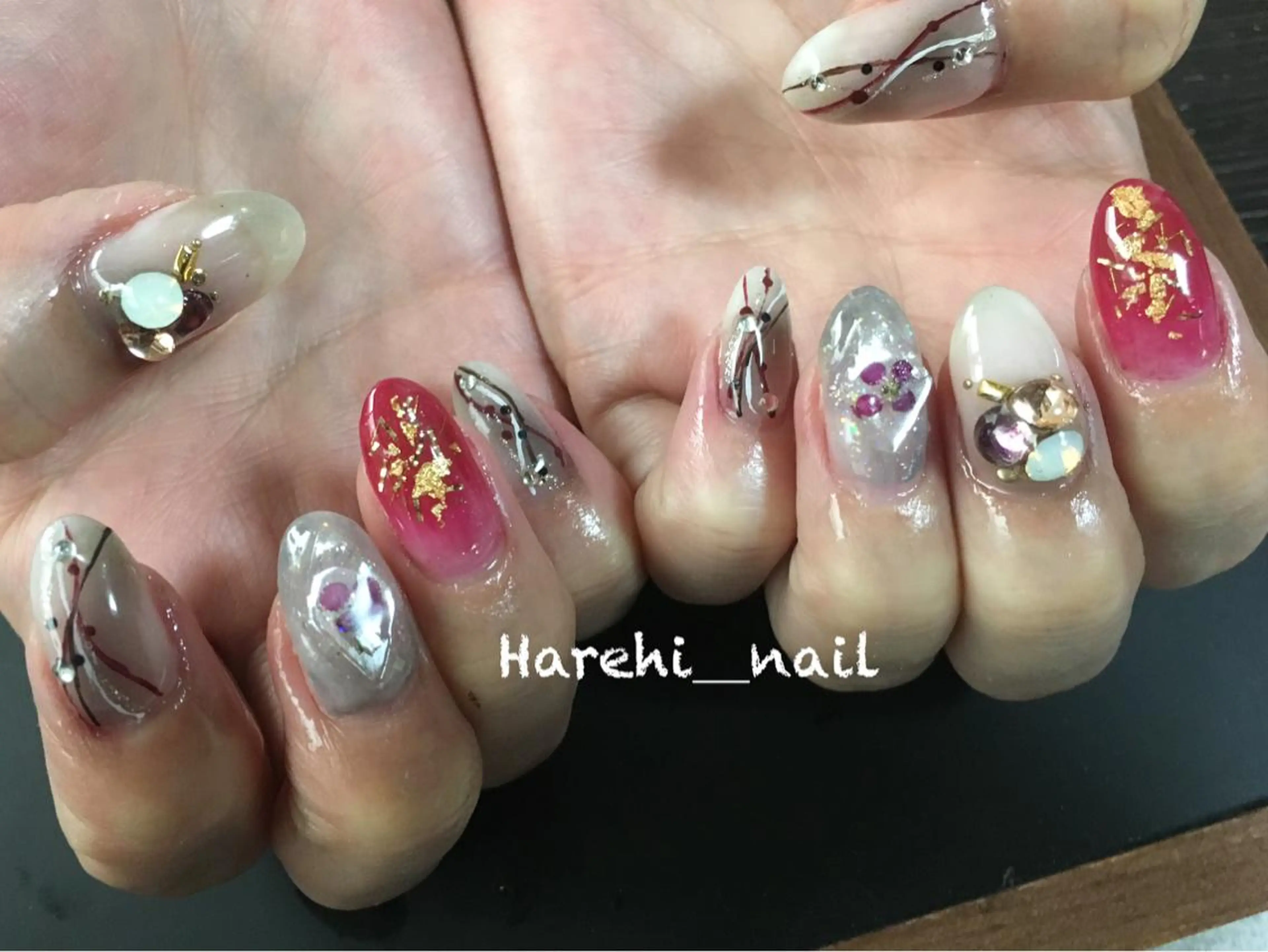 ネイル ハンドネイル Harehi_ nailのネイルデザイン
