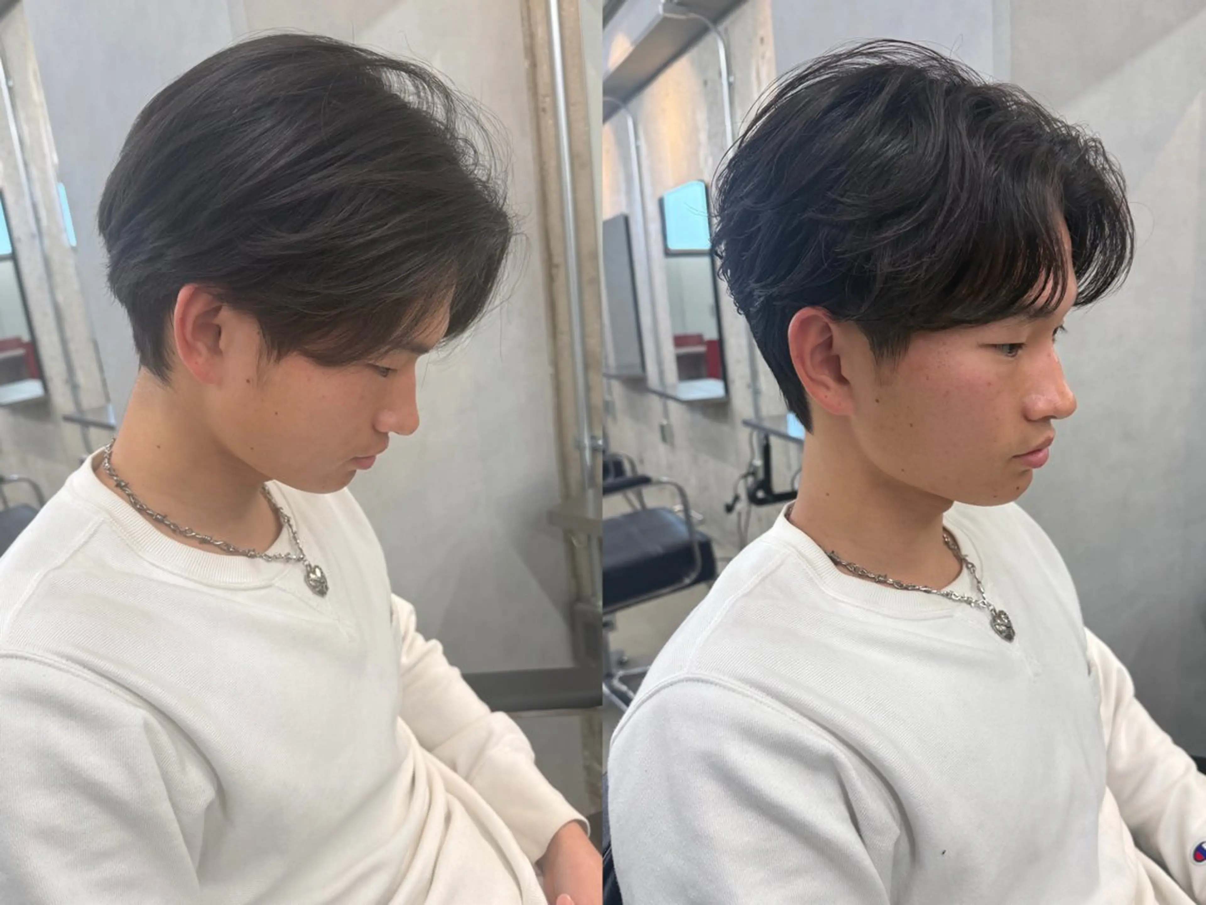 パーマ カット パーマ ニュアンス／フェザー sakuraのヘアスタイル