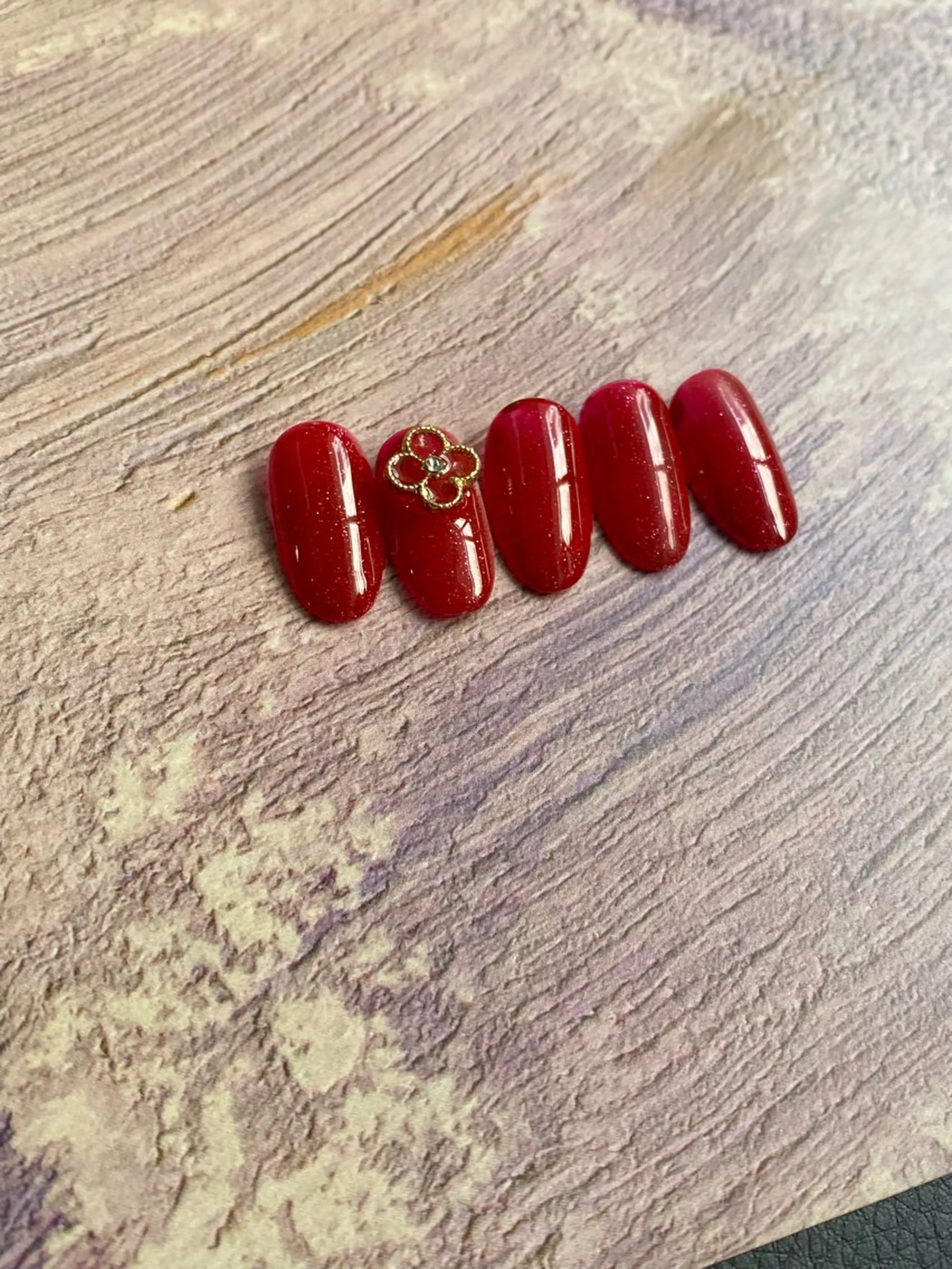 ハンドジェル💅ワンポイントネイル（サンプルの中からお選び頂けます）の写真