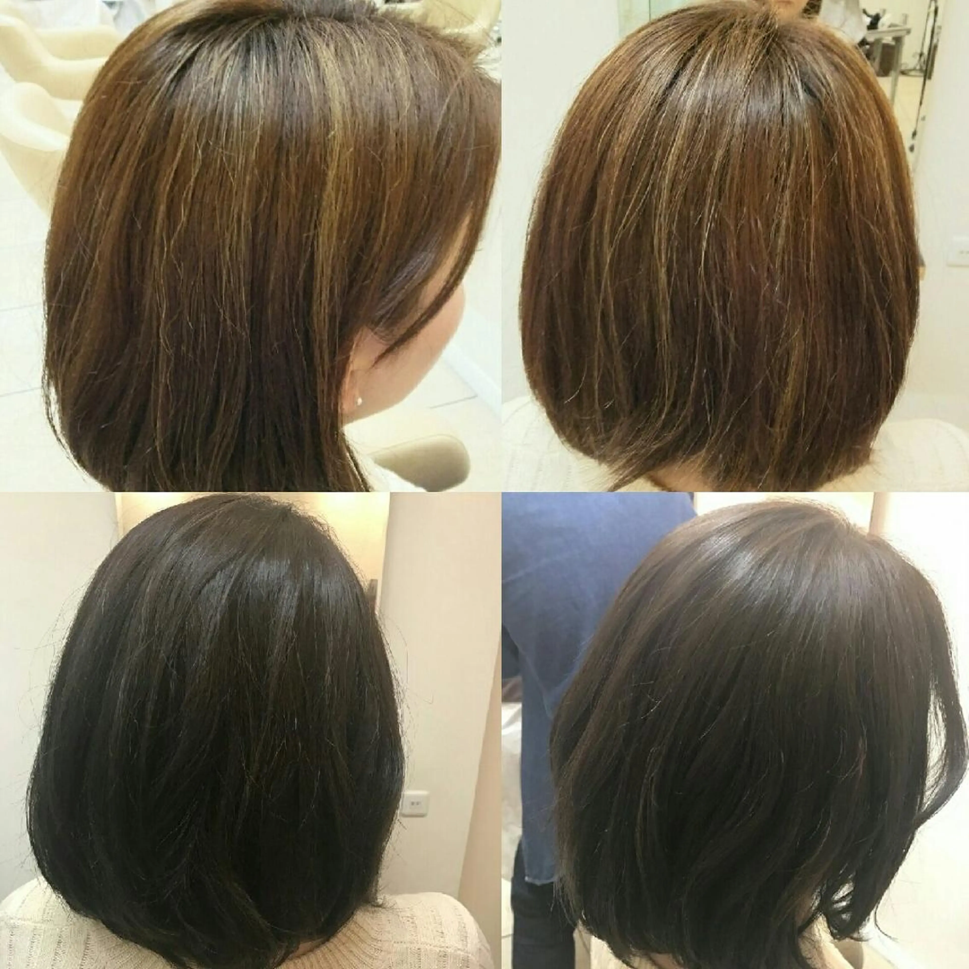 カラー ミディアム ネイビーカラー Harbors所属・吉田有里🔸 カラーリスト🔸鎌倉のヘアスタイル