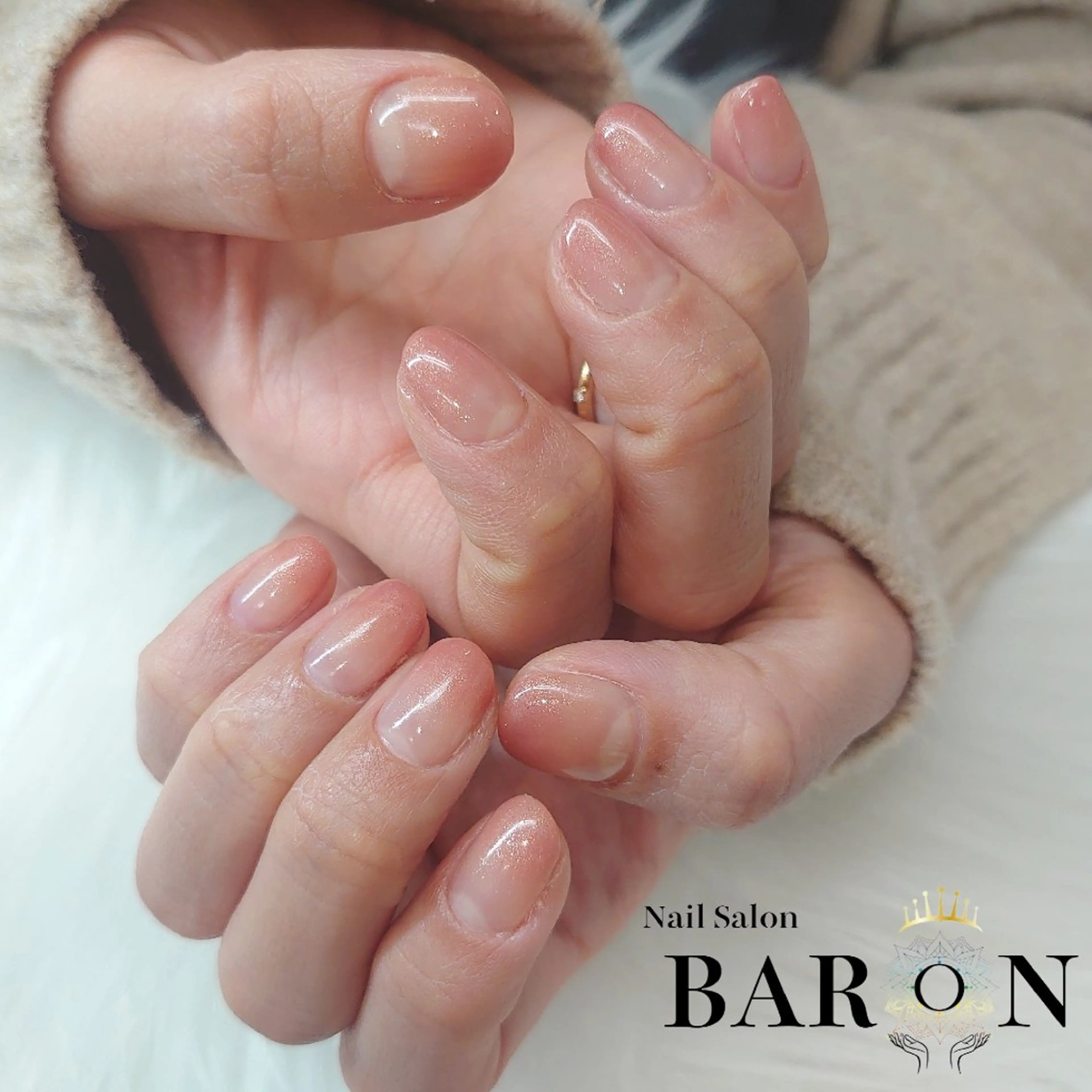 ネイル グラデーション ♛BARON♛ AOIのネイルデザイン