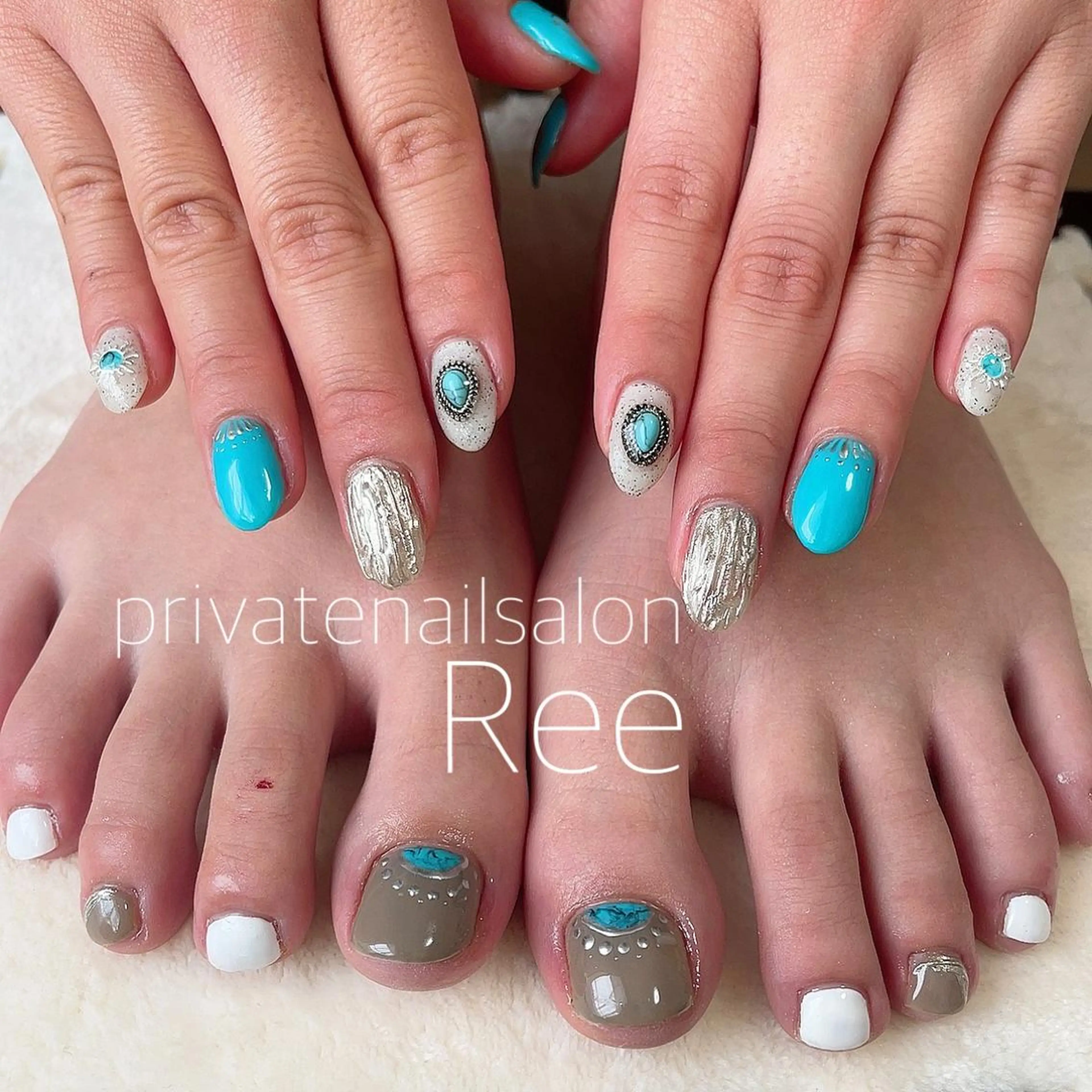 ネイル 知花 梨花のネイルデザイン