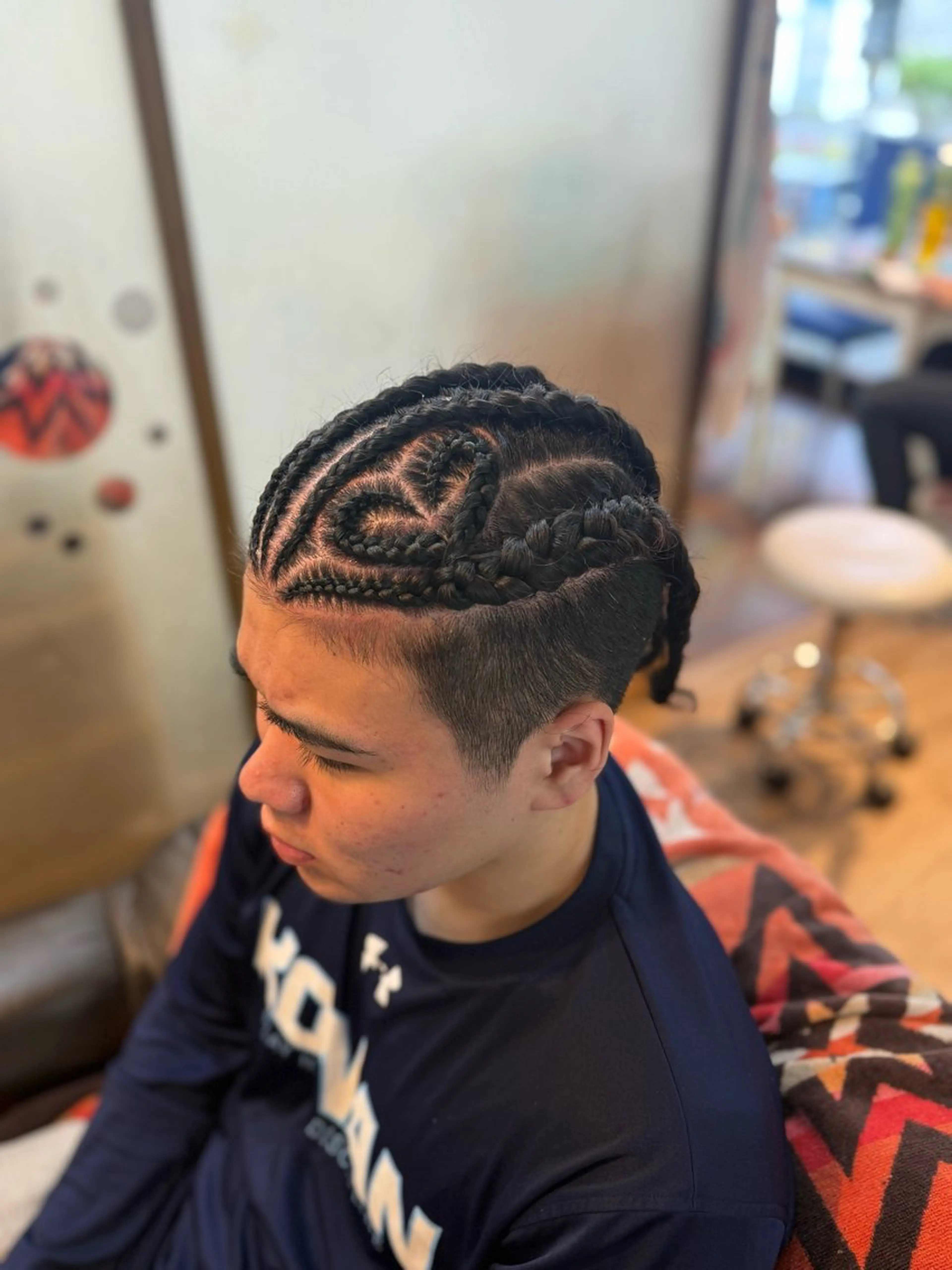 ヘアアレンジ メンズ ヘアセット scamp所属・scamp⭐️ さくらのヘアスタイル