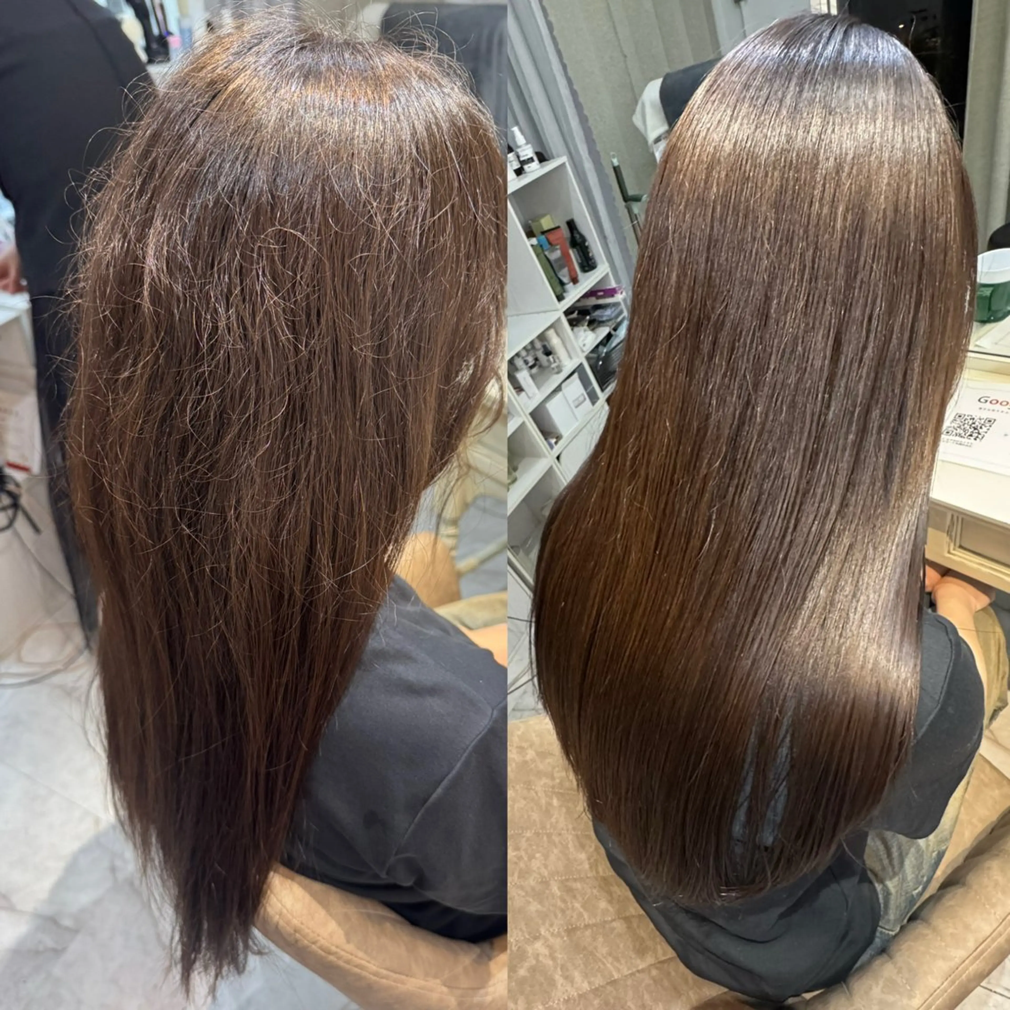 ロング パーマ 縮毛矯正 ストレートパーマ カット 縮毛矯正 トリートメント Fuu.by lupine所属・16日空きあり 🌟misatoのヘアスタイル