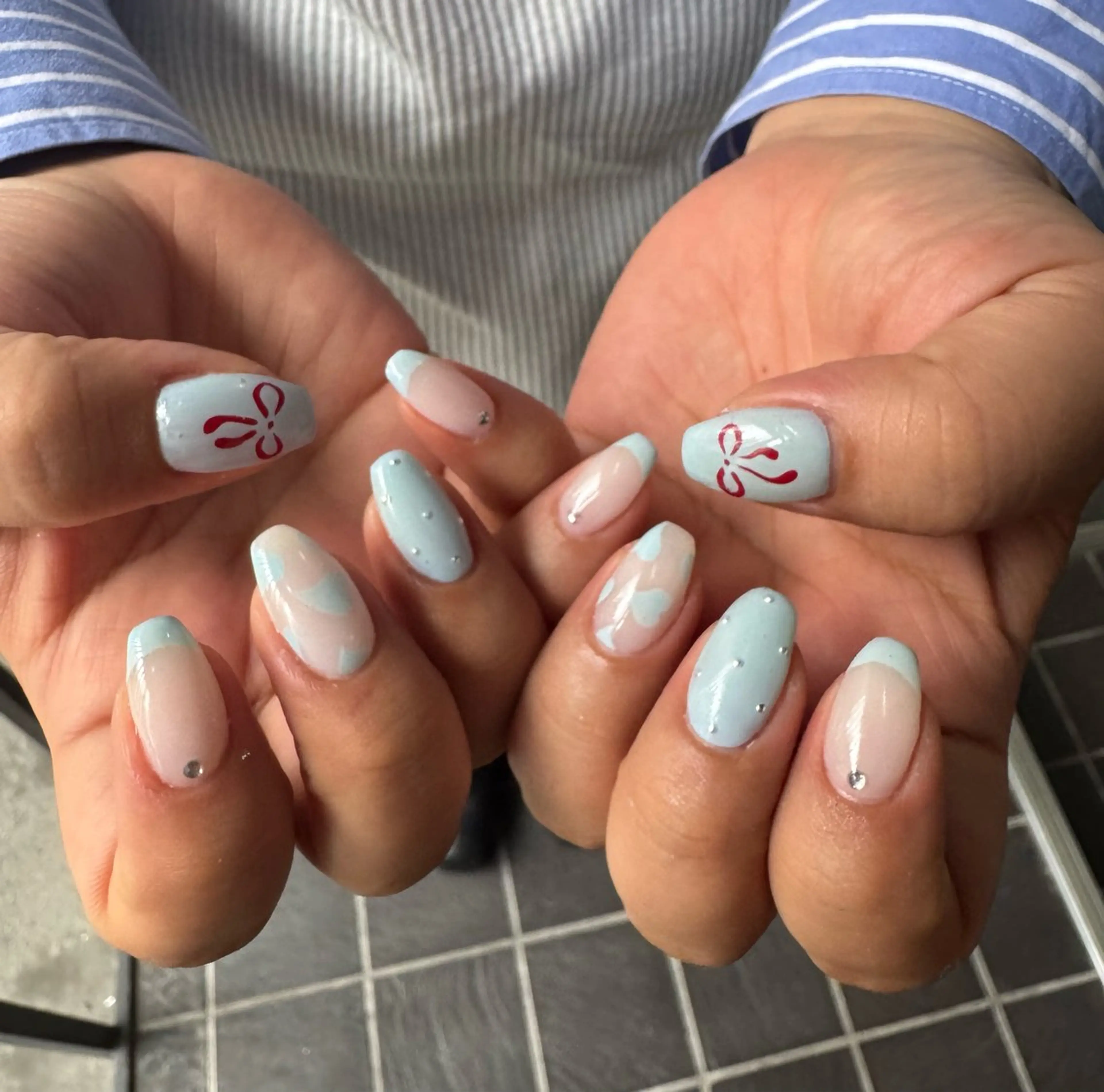 ネイル ハンドネイル フットネイル MITSUKI🪡 海外/個性派/ロングのネイルデザイン