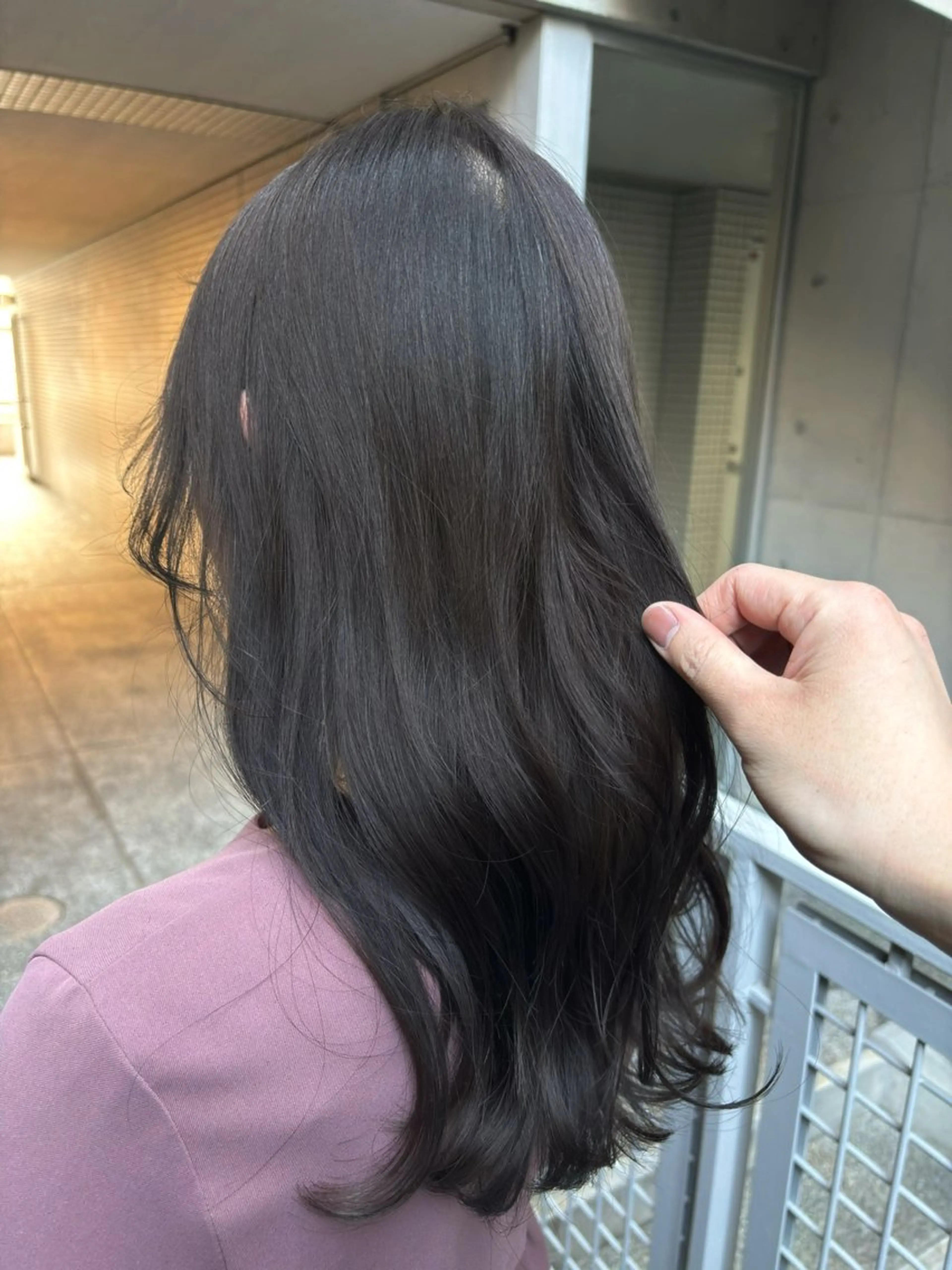 セミロング カラー Large 都筑雅人のヘアスタイル