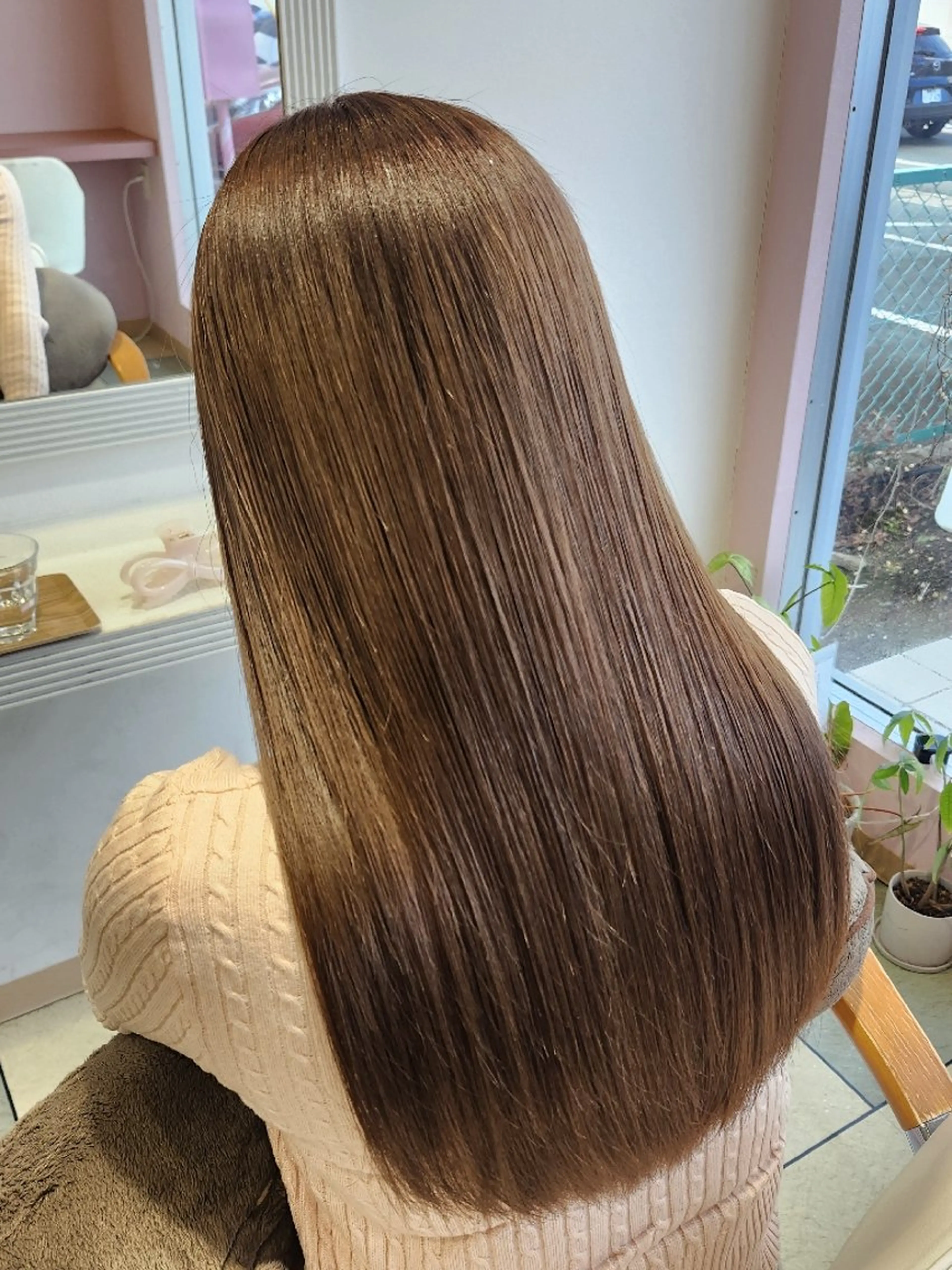 ロング 暖色カラー/髪質改善 /メンズ🧡莉南のヘアスタイル