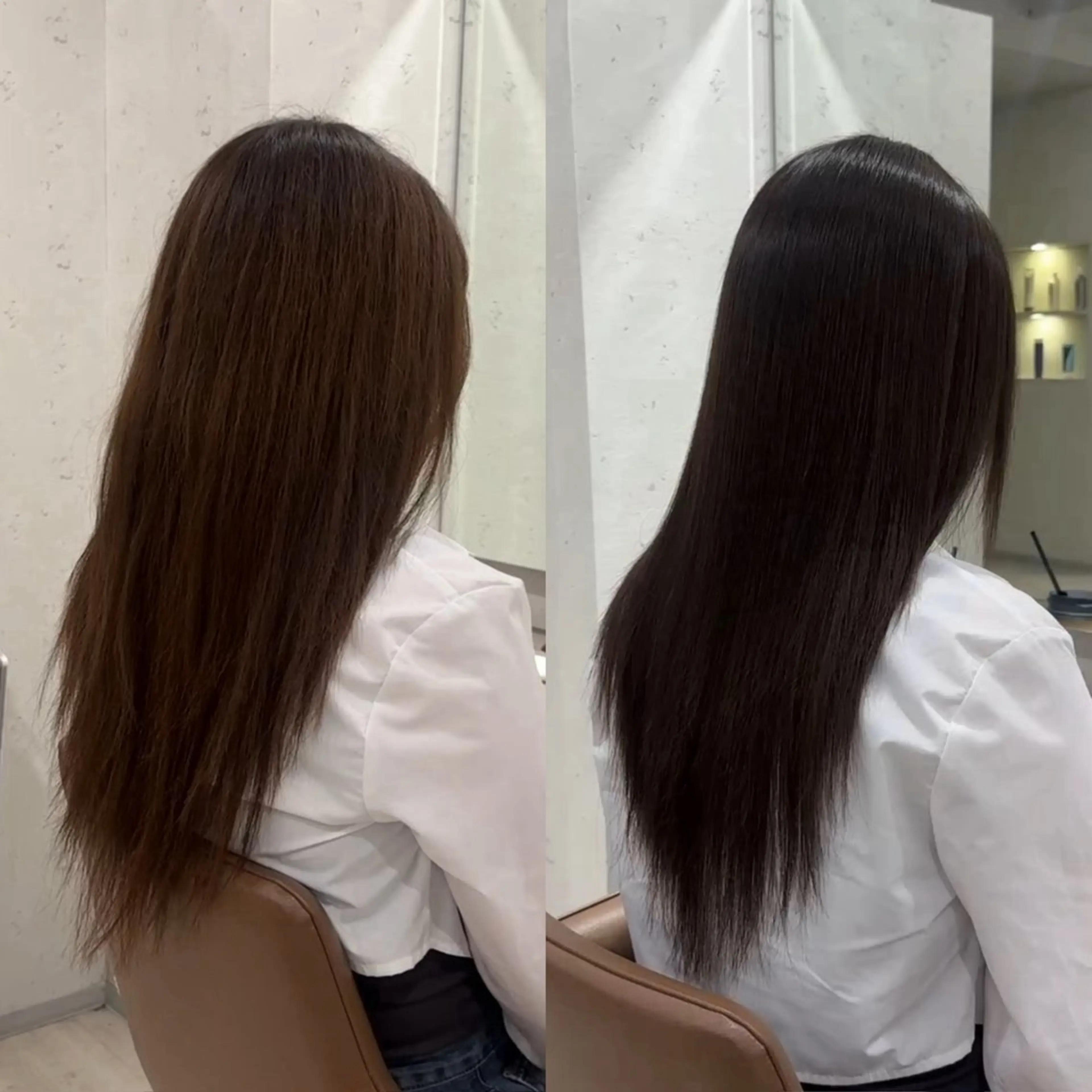 セミロング 髪質改善 縮毛矯正 多毛専門/ 酒井愛由のヘアスタイル