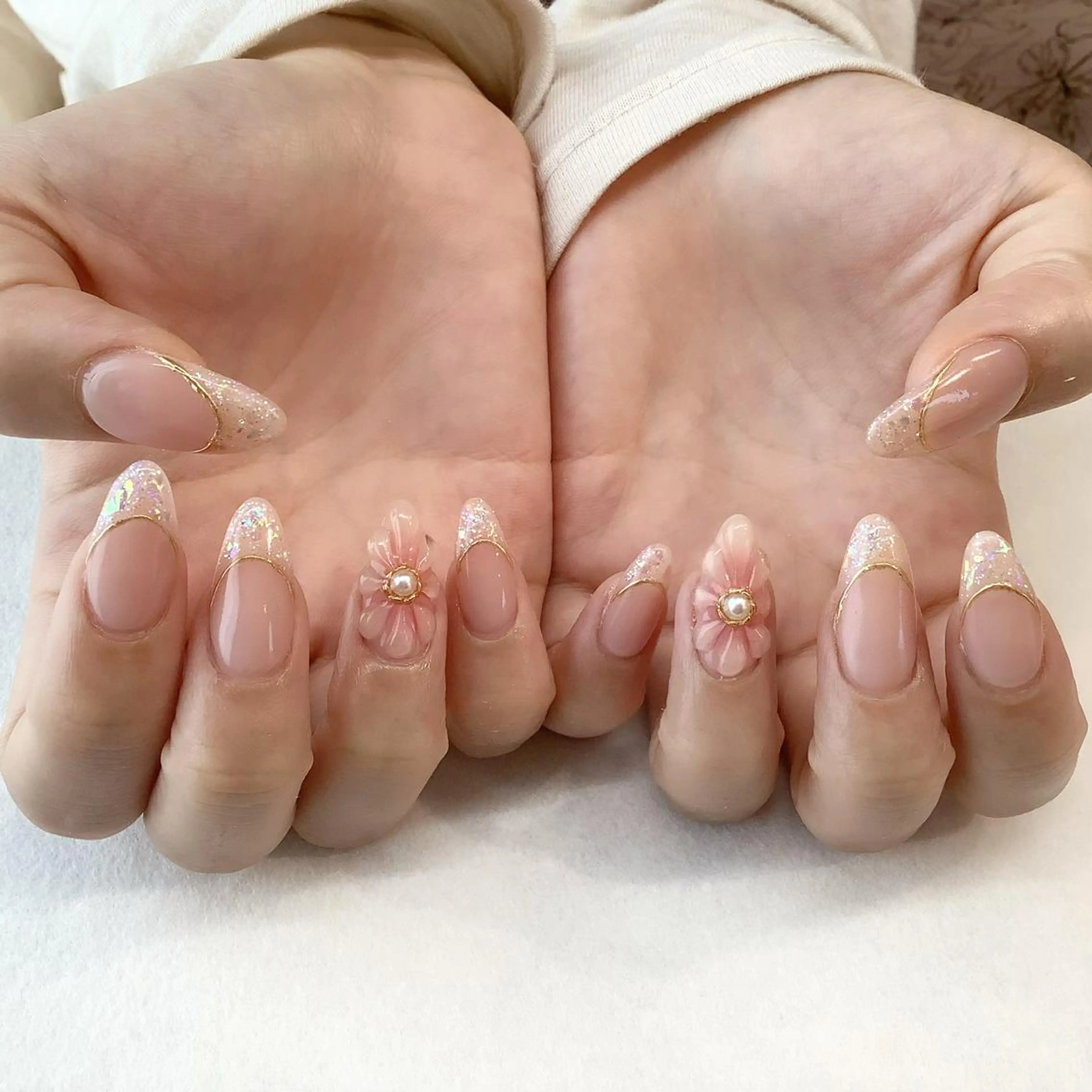 ネイル ハンドネイル 💎🐰 saki. m 🐰💎のネイルデザイン