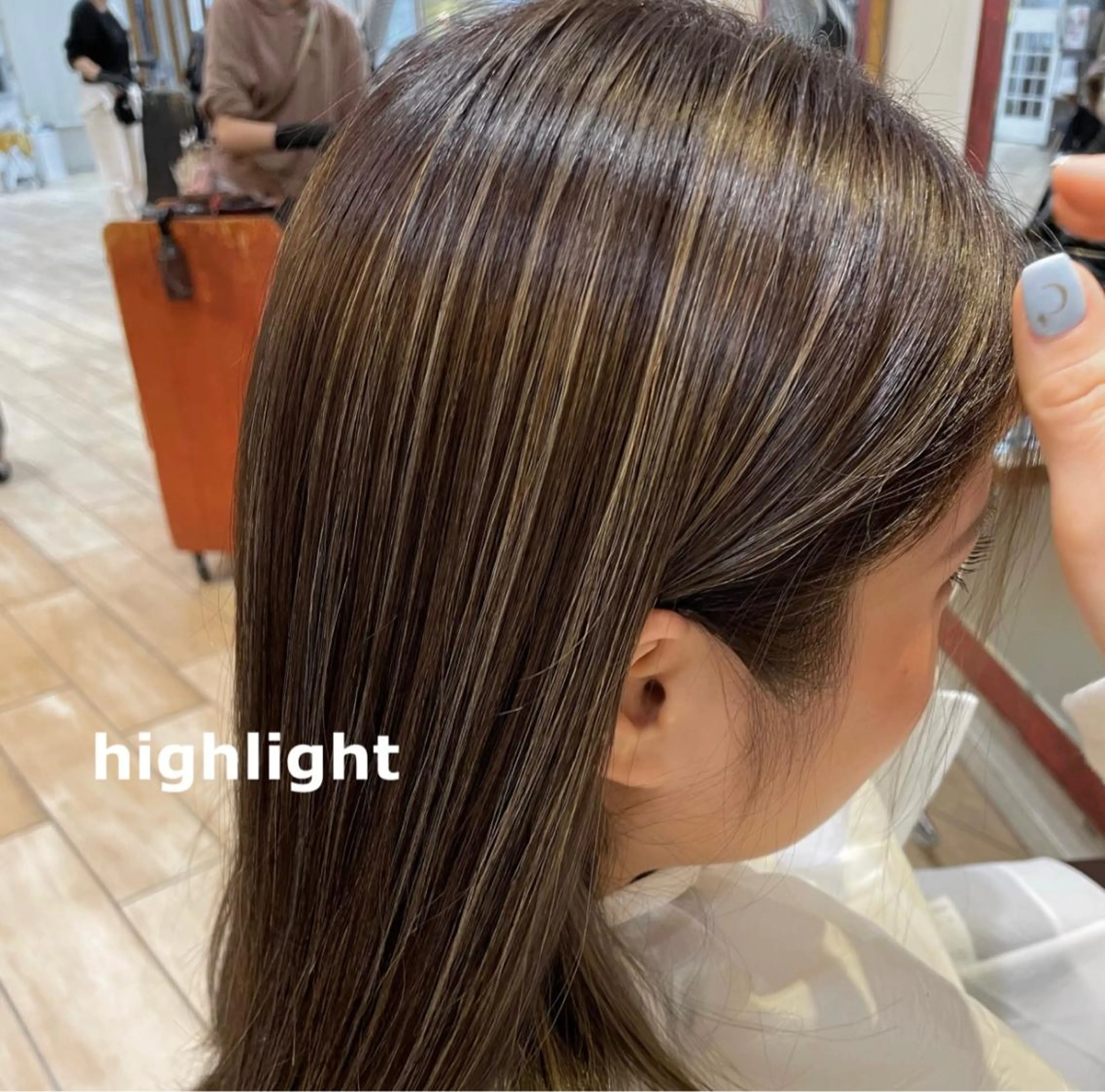 【minimo限定価格】🌿🕊ハイライト入れ放題&シルクトリートメント🕊コテ巻き付き🌿の写真