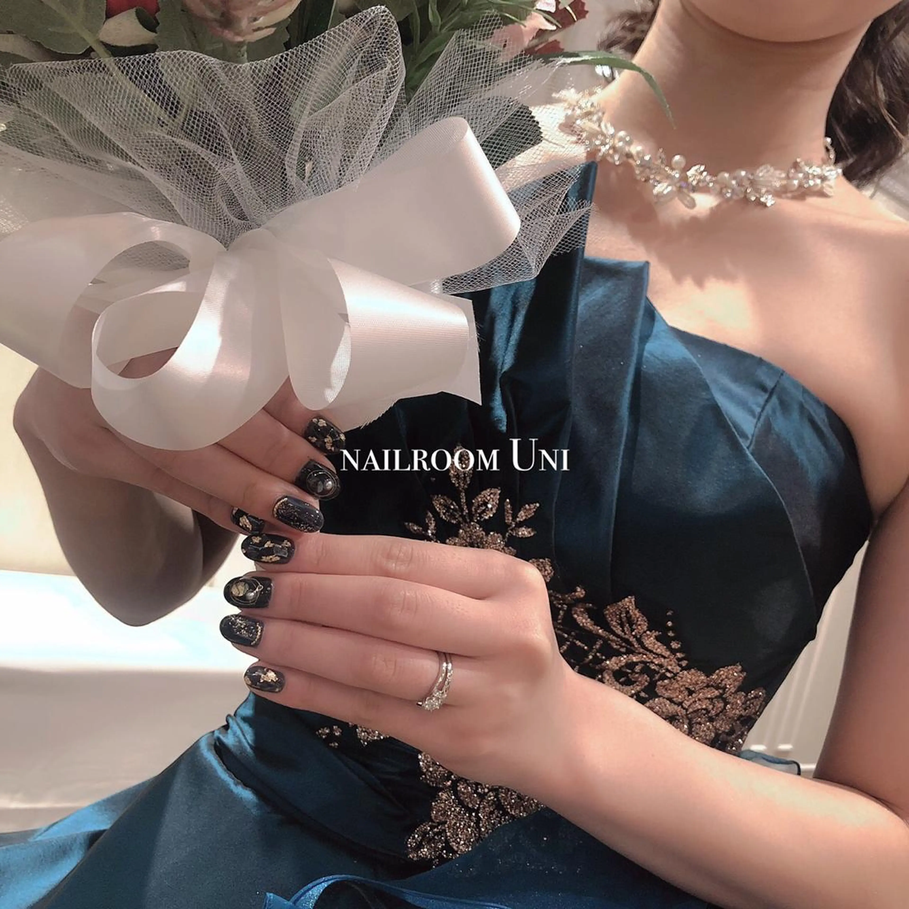 ネイル ブライダルネイル ハンドネイル lilbondir. chiharuのネイルデザイン