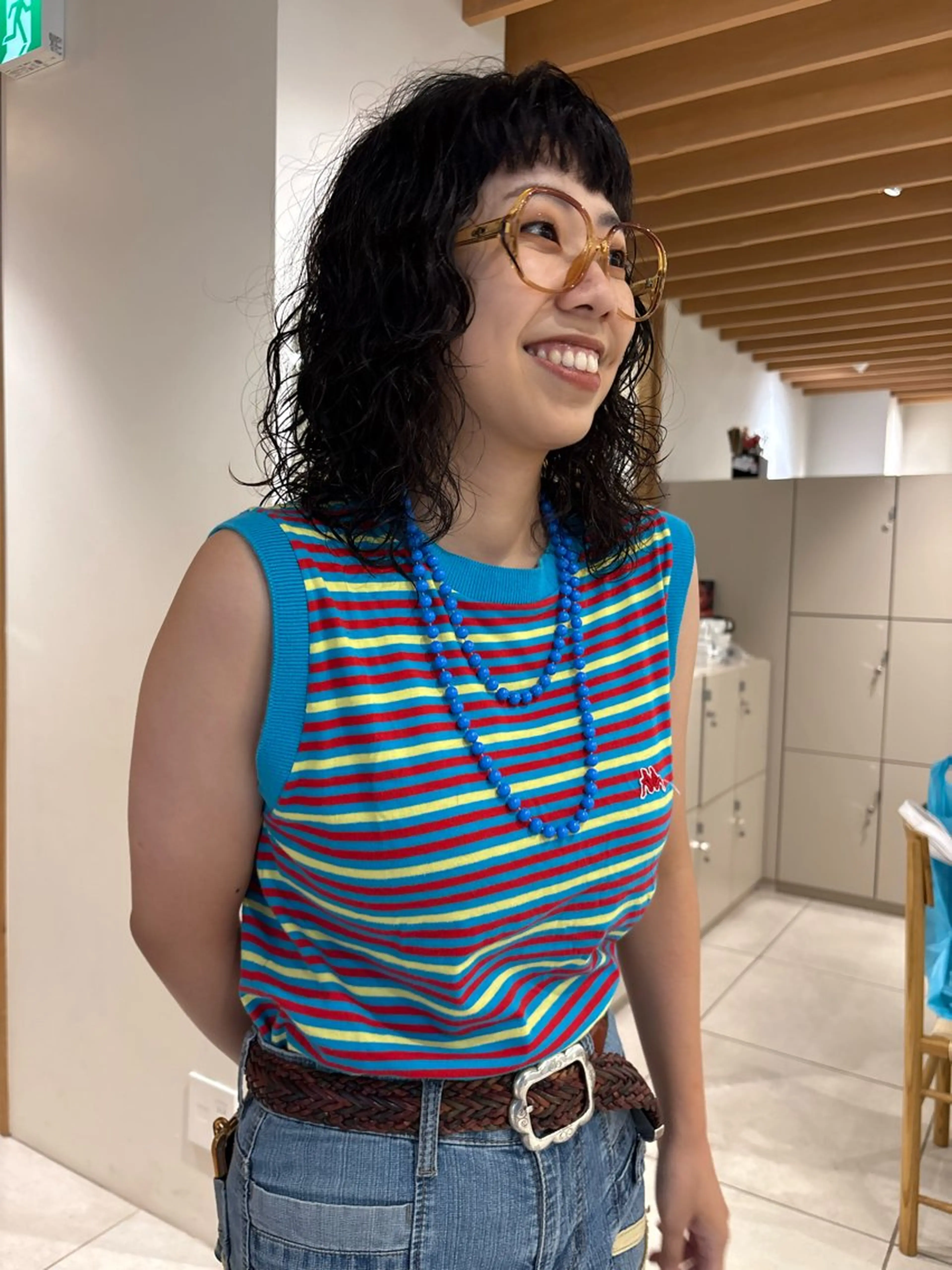 ミディアム パーマ ミディアムパーマ アイブロウリフト/ 髪質改善カラー/みわの眉毛・アイブロウイメージ