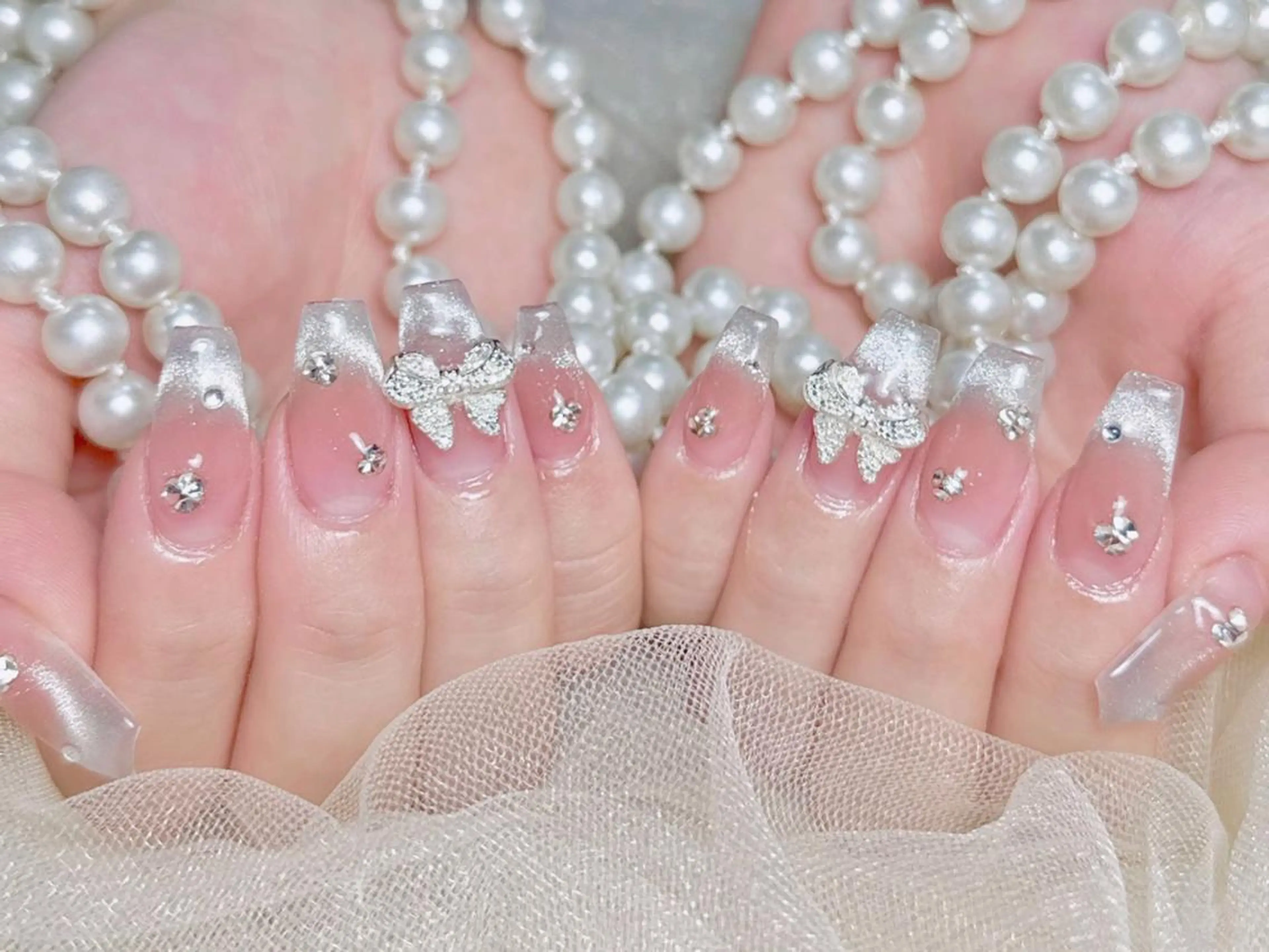 持ち込み画像OK🌼時間内10本デザイン💖つけ放題(パーツ600円まで全てOK)💞 ✨9800の写真