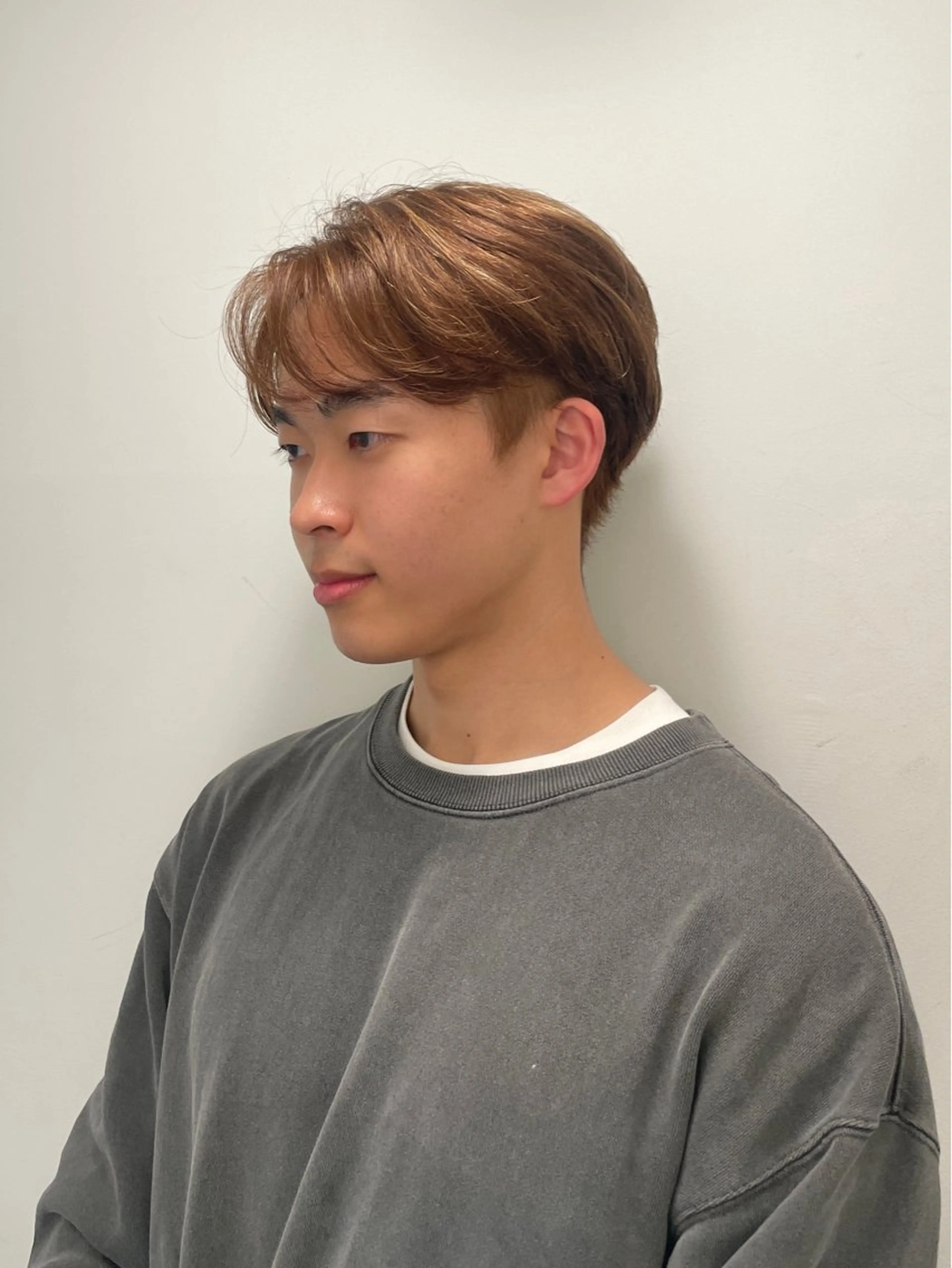 メンズ 🎨透明感カラー/ ハイライト/近藤怜那のヘアスタイル