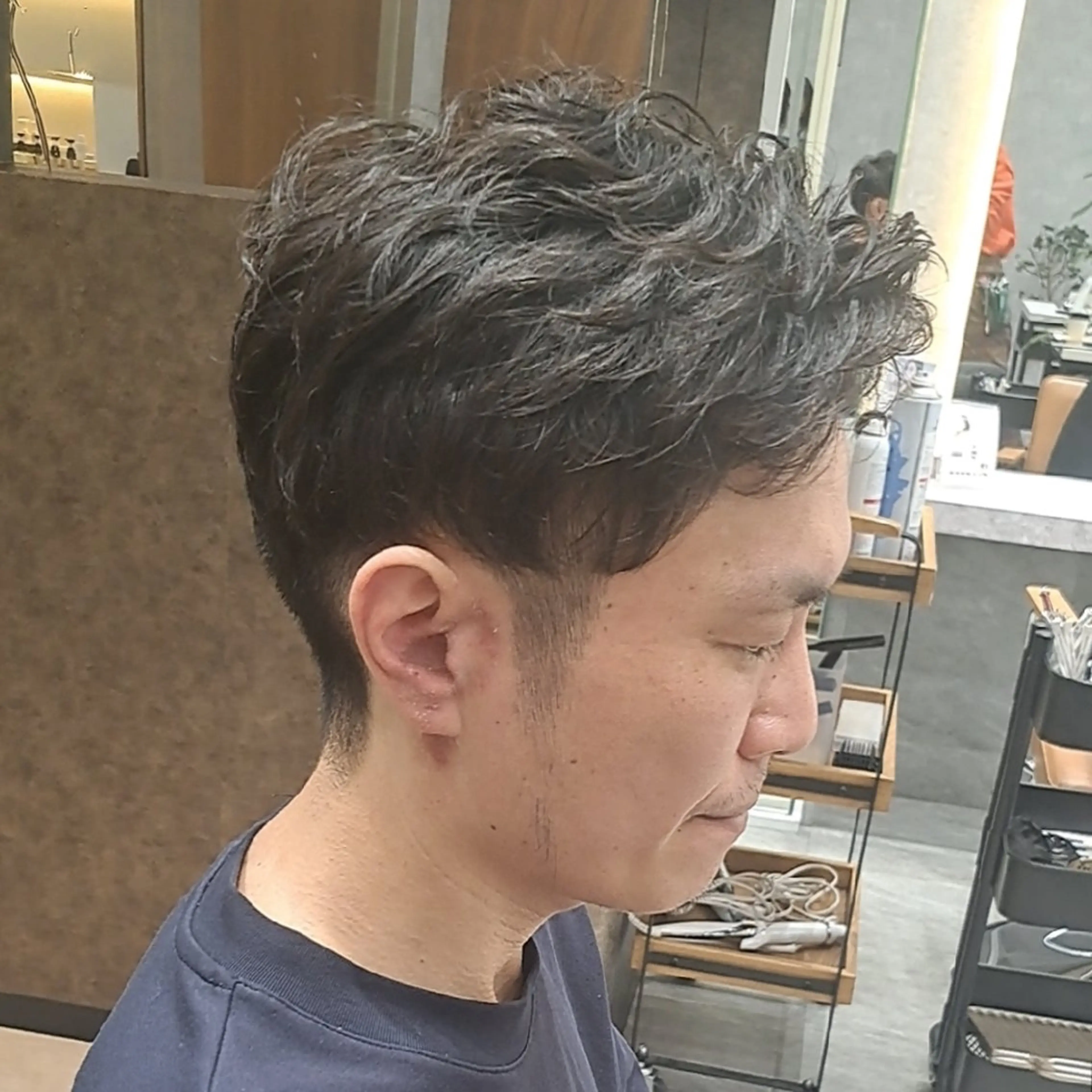 ショート カット パーマ 関口 知佳のヘアスタイル