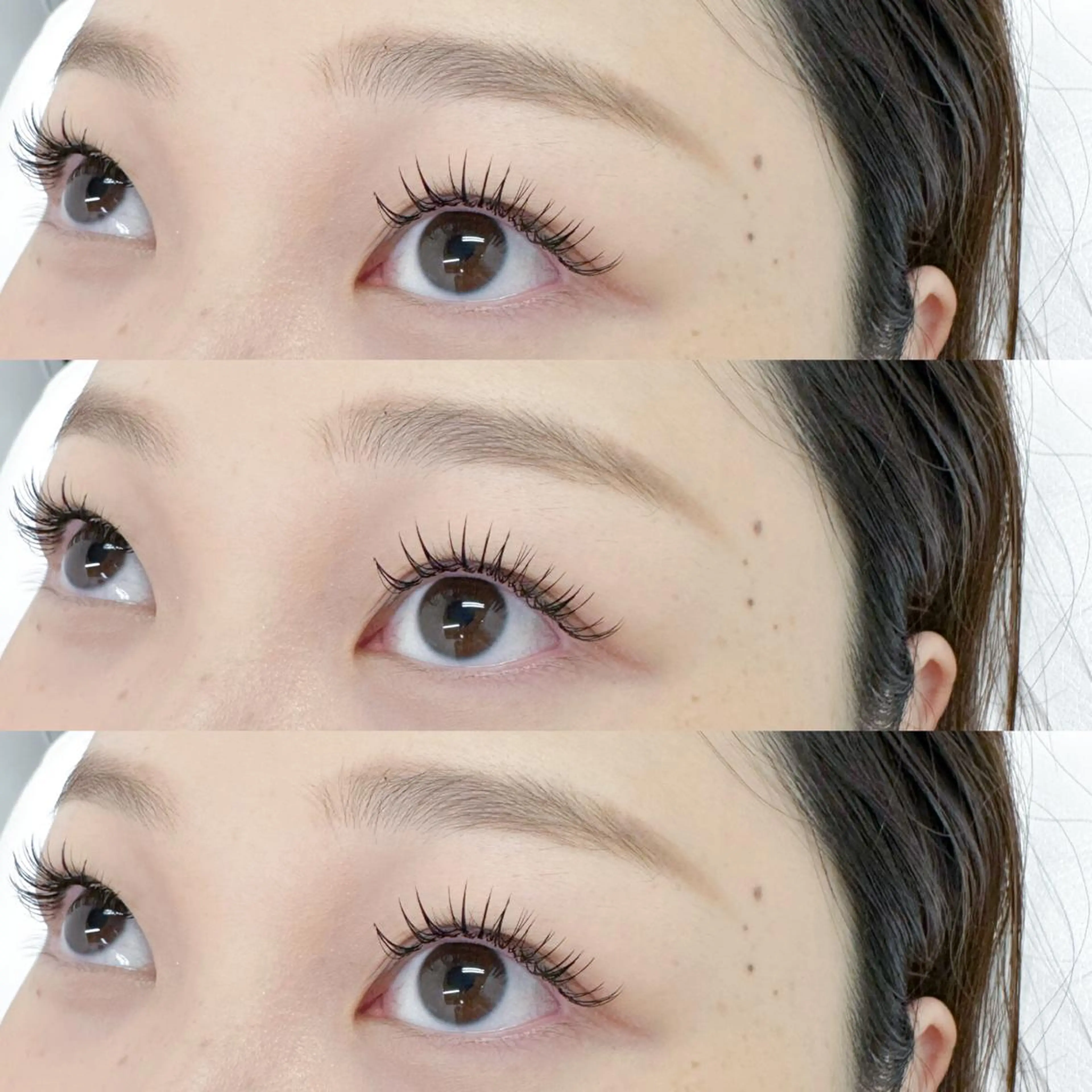 マツエク・マツパ フラットラッシュ マツエク une 石橋阪大前・ 箕面・池田・蛍池のマツエク・マツパデザイン