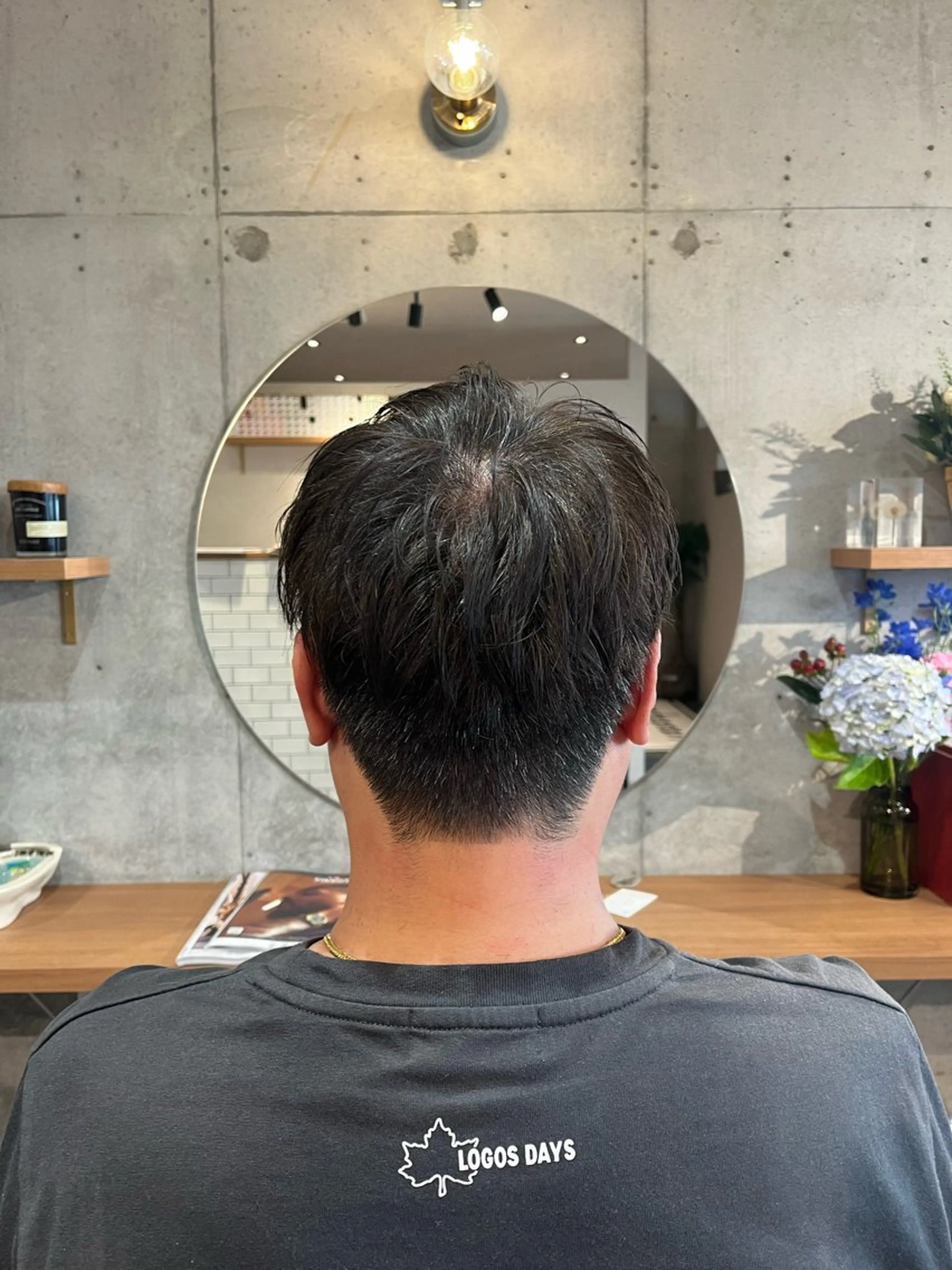 ショート メンズ Lamp所属・🌀メンズパーマ🌀 🐏丸山祐宇🐏のヘアスタイル