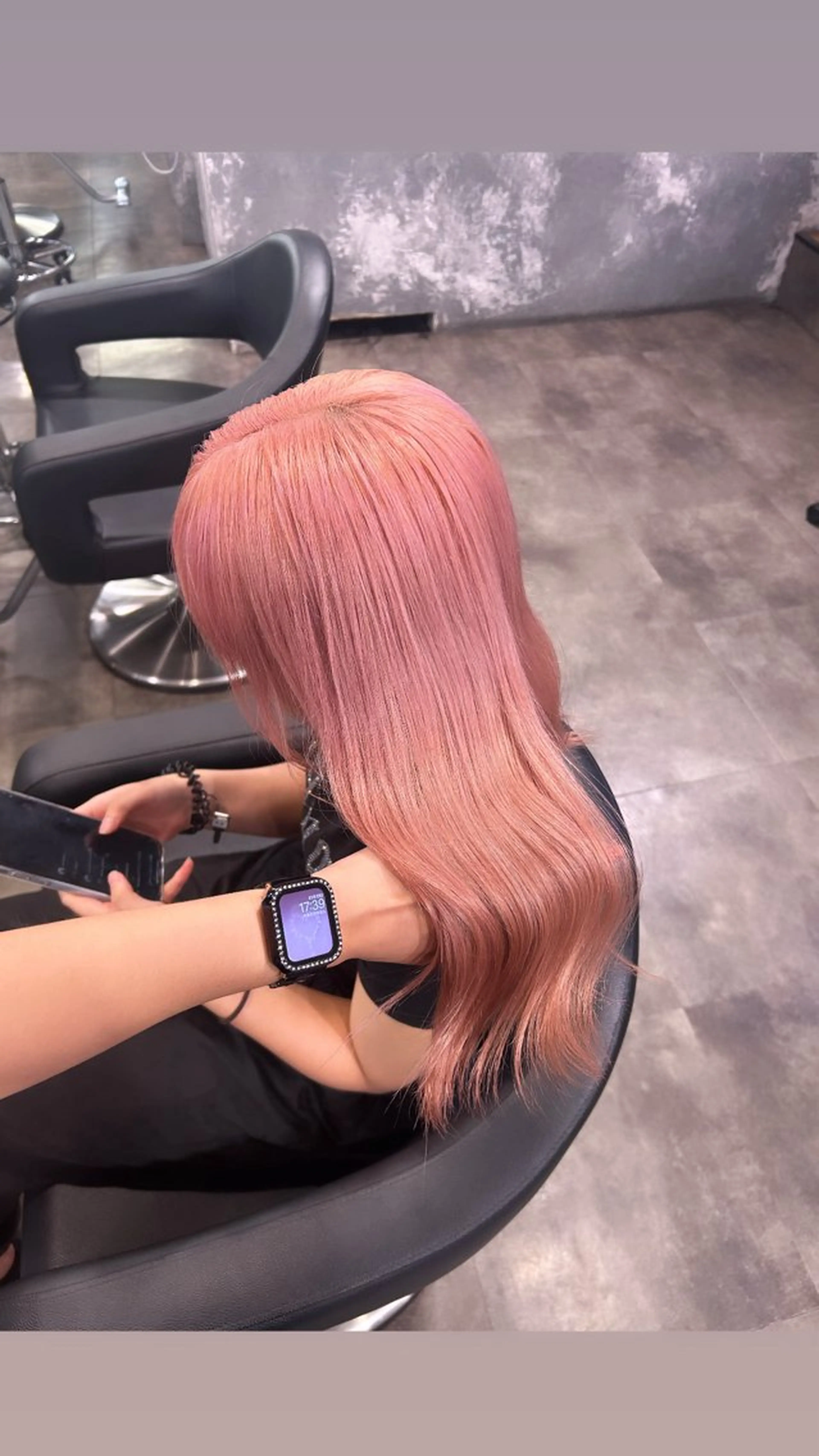 セミロング IS所属・横浜美容室/透明感 カラー/レイヤーのヘアスタイル