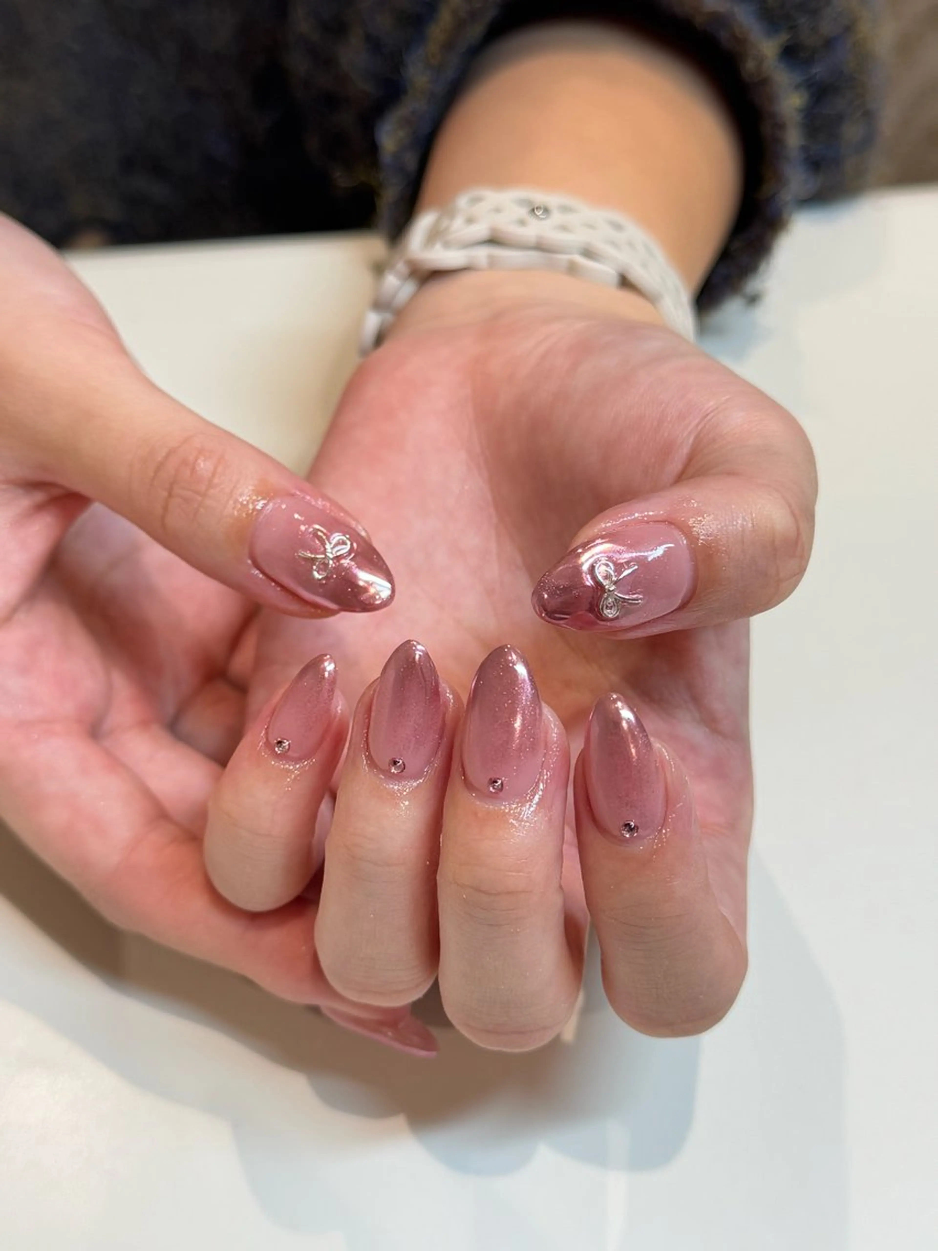 ネイル ハンドネイル 🦋 りえ🦋のネイルデザイン