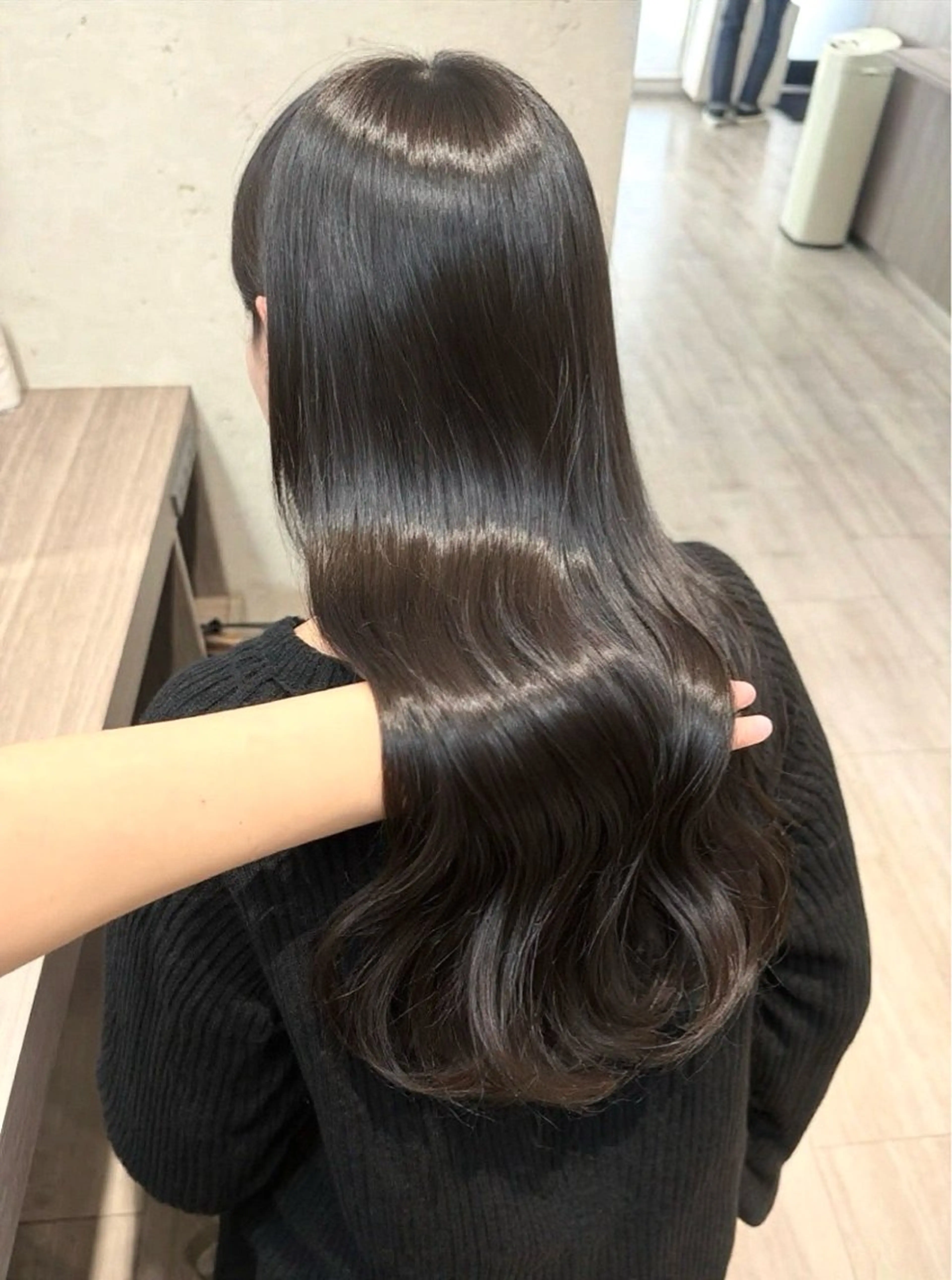 ロング カラー COALL nex the salon所属・Riria✨ 透明感カラーのヘアスタイル
