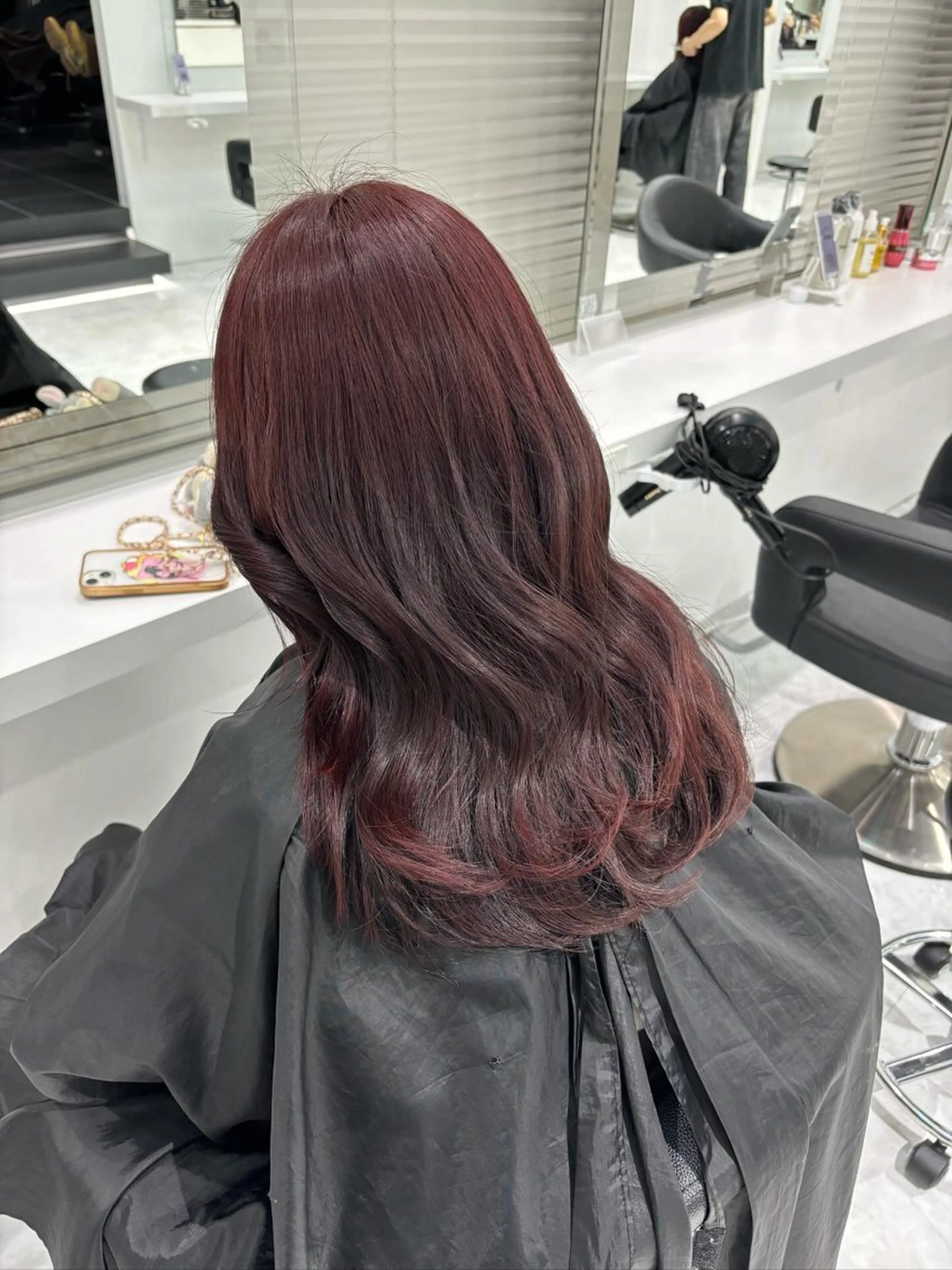 セミロング ヘアカラー トリートメント 横浜/顔まわり/ レイヤー🩶大和のヘアスタイル