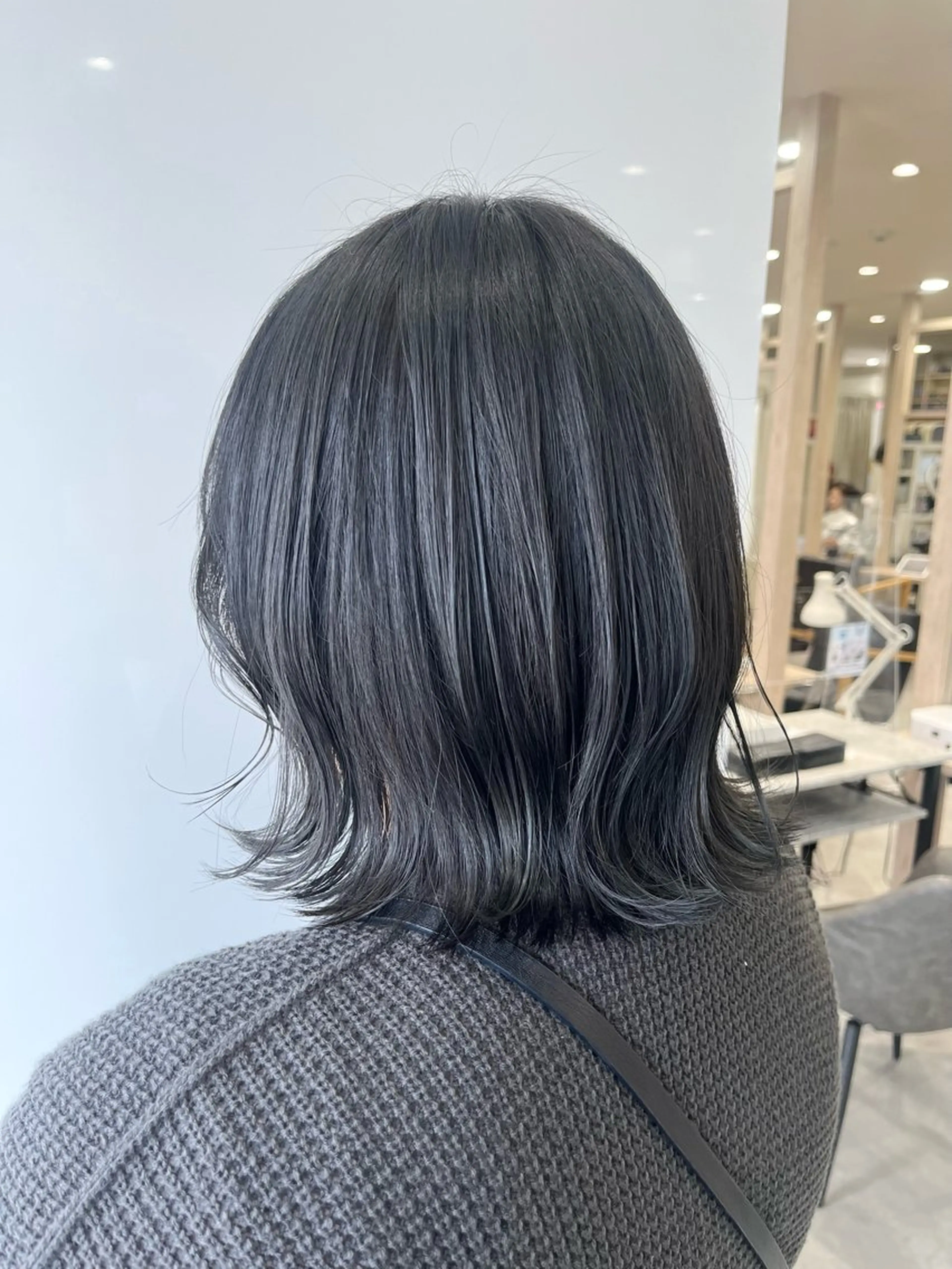 ミディアム ヘアアレンジ ボブ 外ハネヘア YoLo ．所属・あかり🌷 カラーリストのヘアスタイル