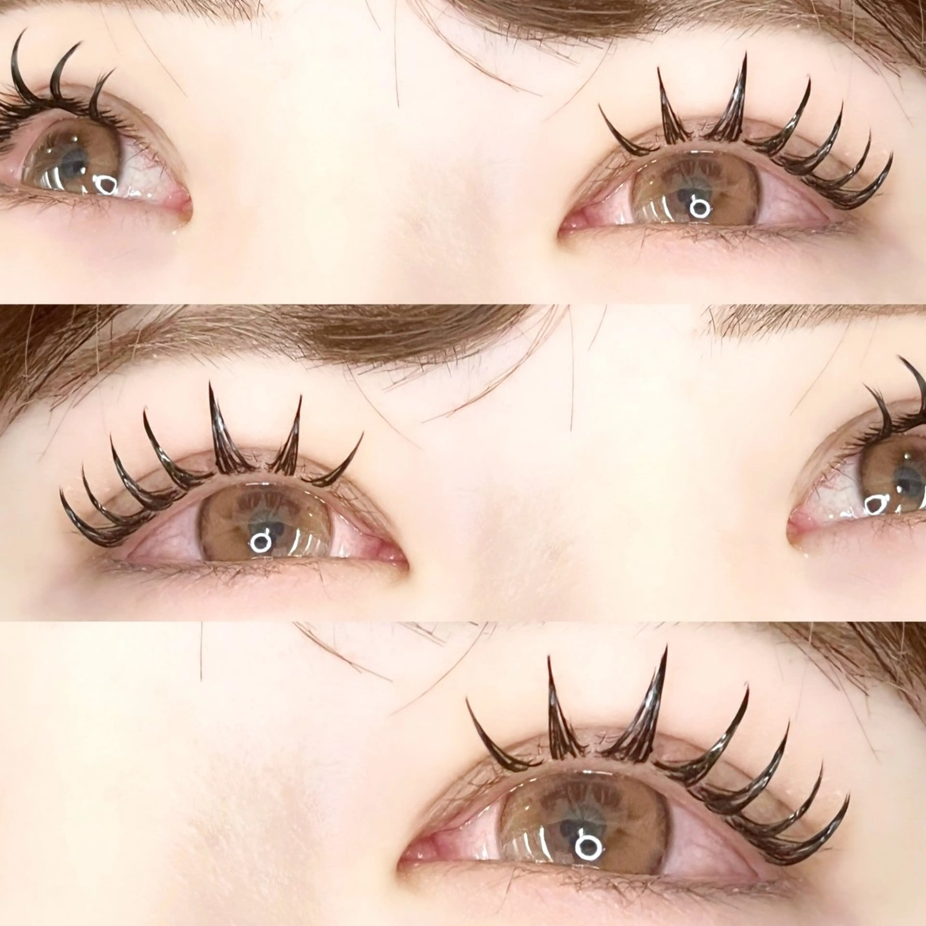 マツエク・マツパ フラットラッシュ マツエク ゆいな 💖のマツエク・マツパデザイン