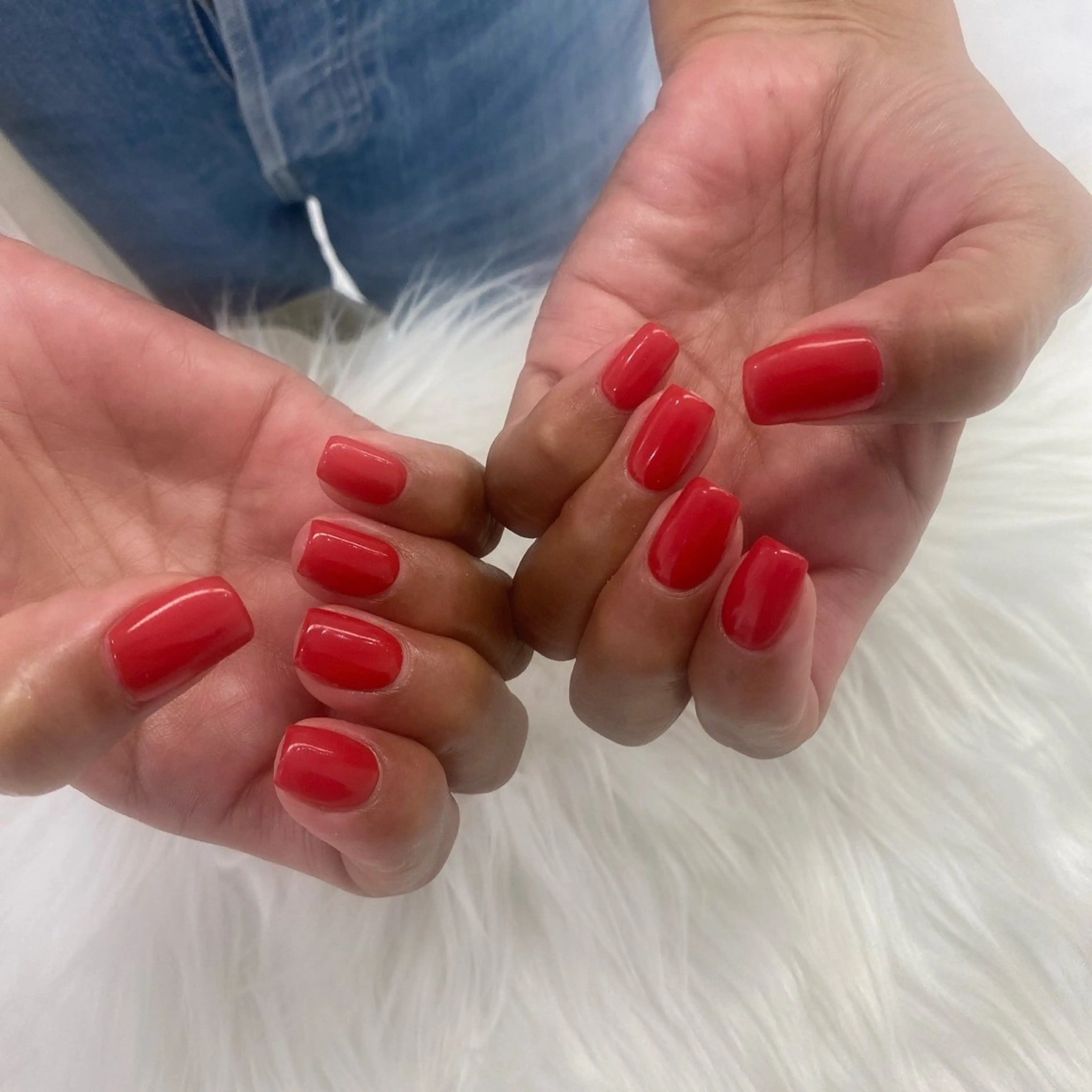 ワンカラーネイル、カラー、ラメ、マグネットの中から選べます！！の写真