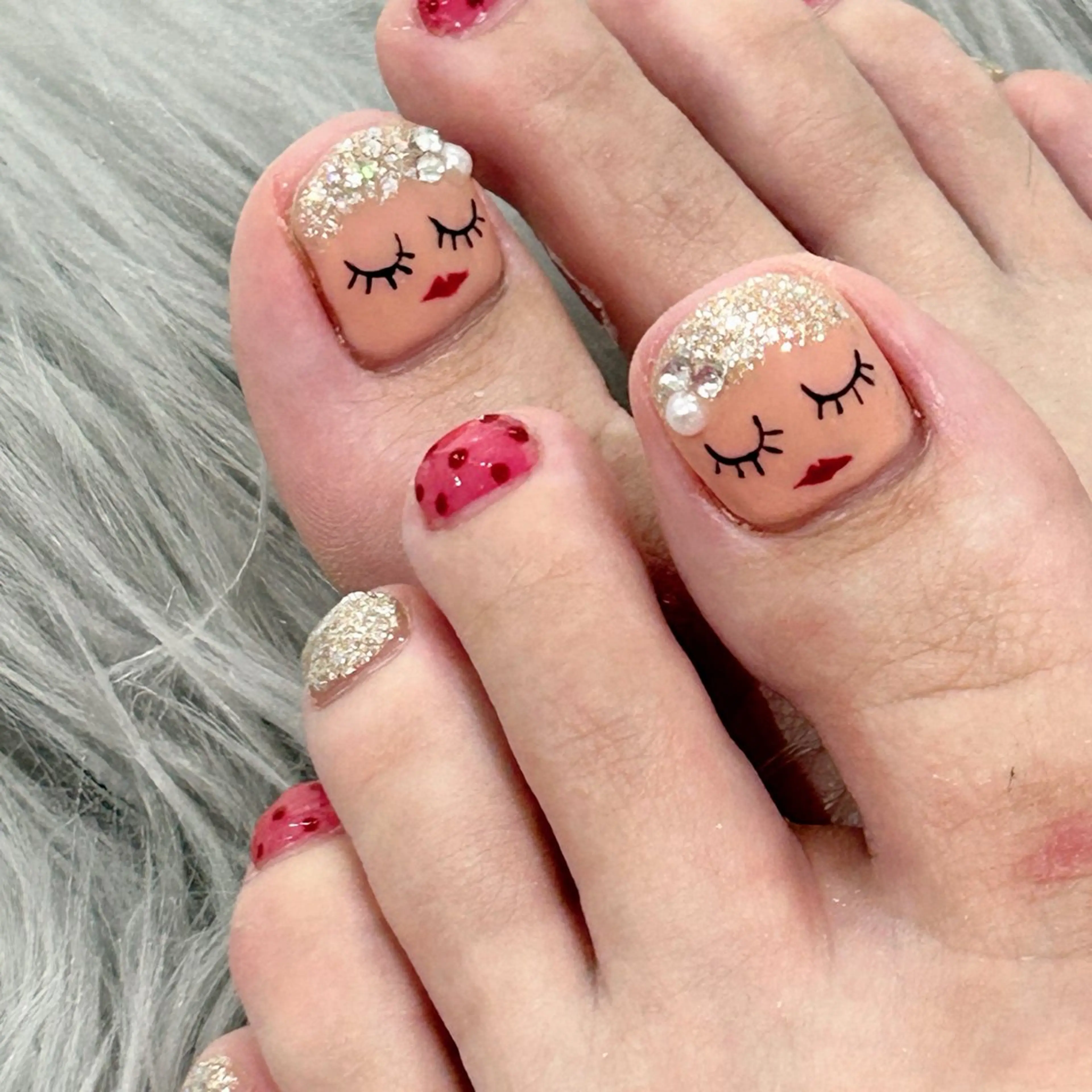 ネイル はあとねいる筑紫口店 Hitomiのネイルデザイン