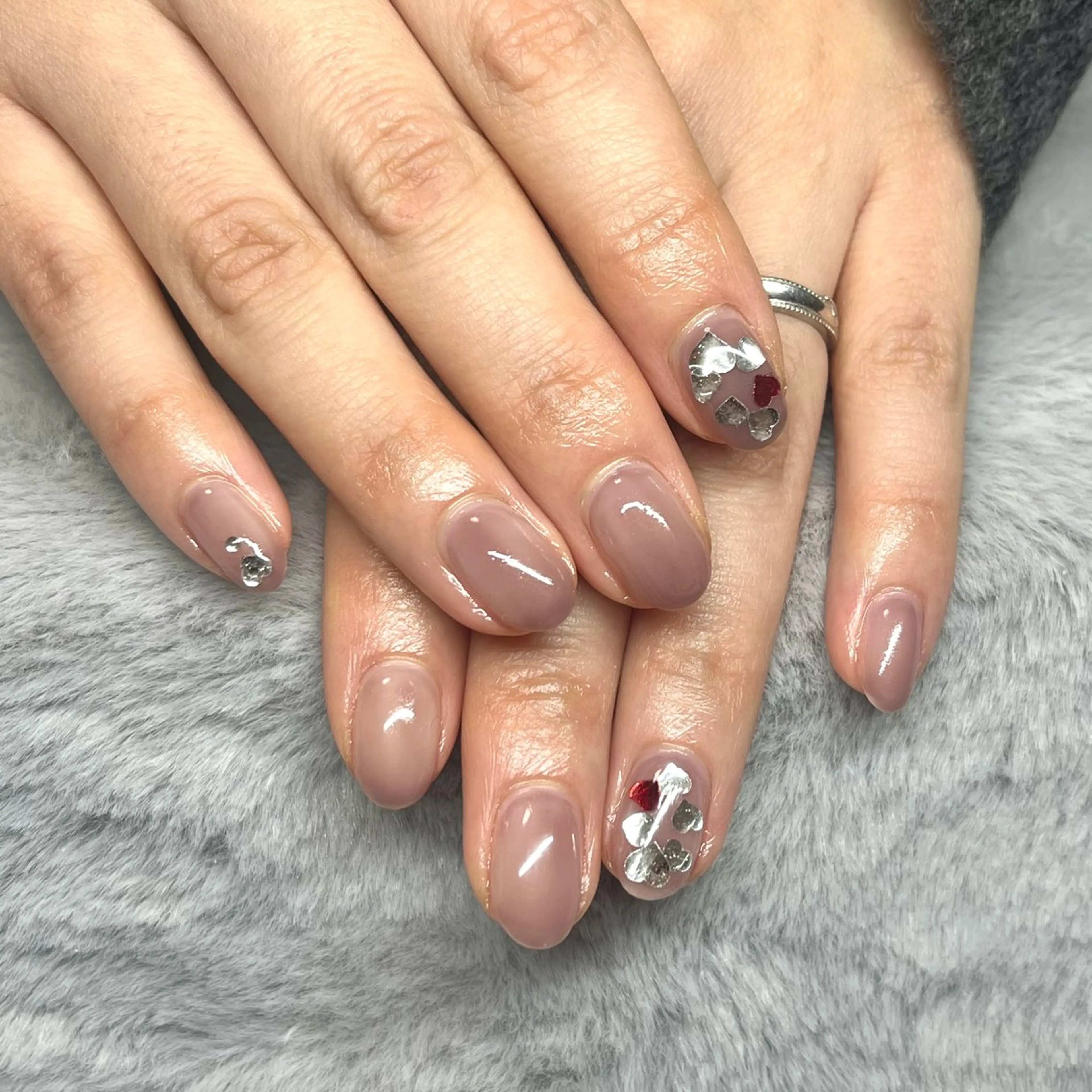 ネイル ハンドネイル Ribbon佐野店 小泉のネイルデザイン