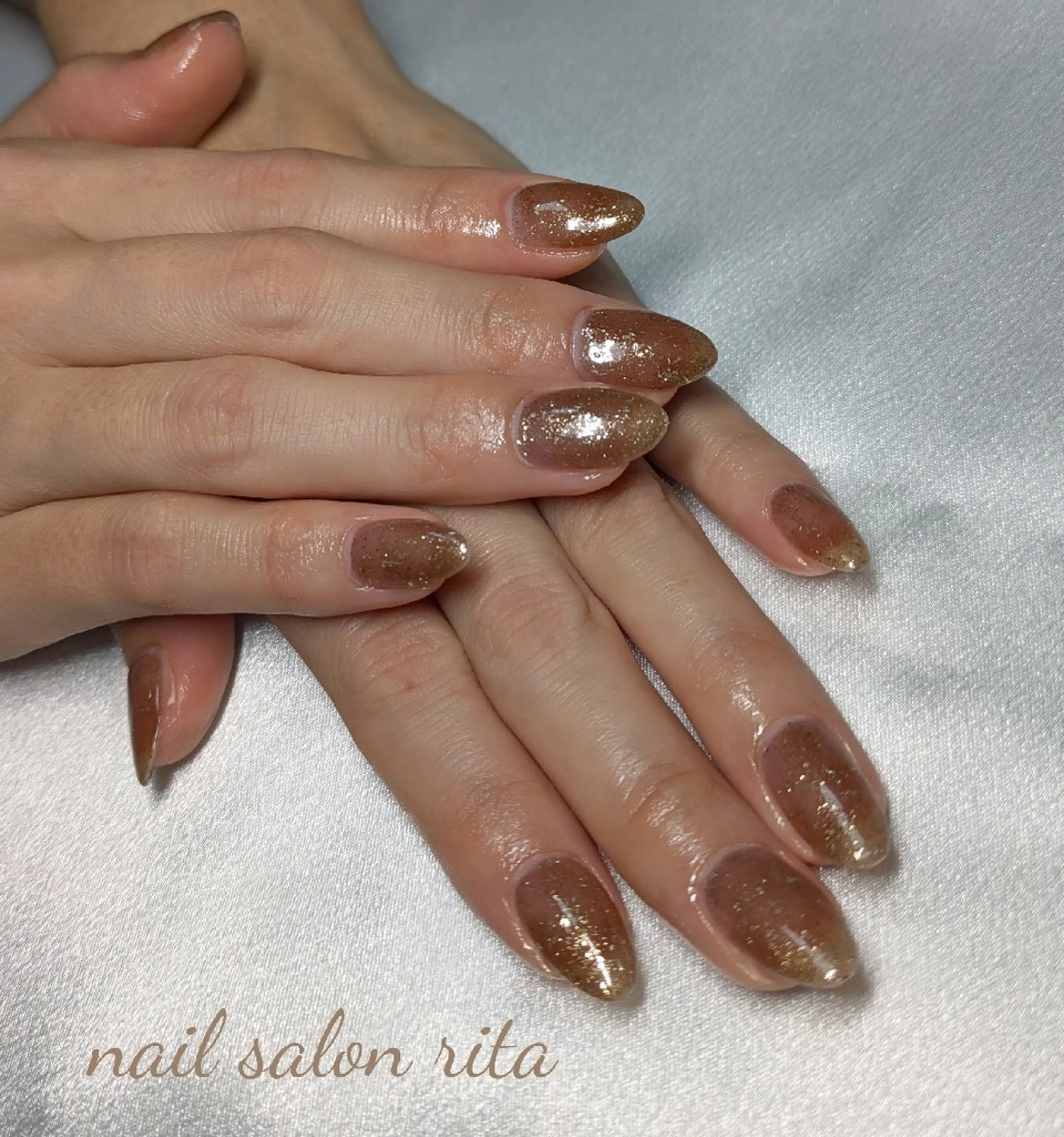 ネイル ハンドネイル nail salon rita所属・柴田 理紗のネイルデザイン