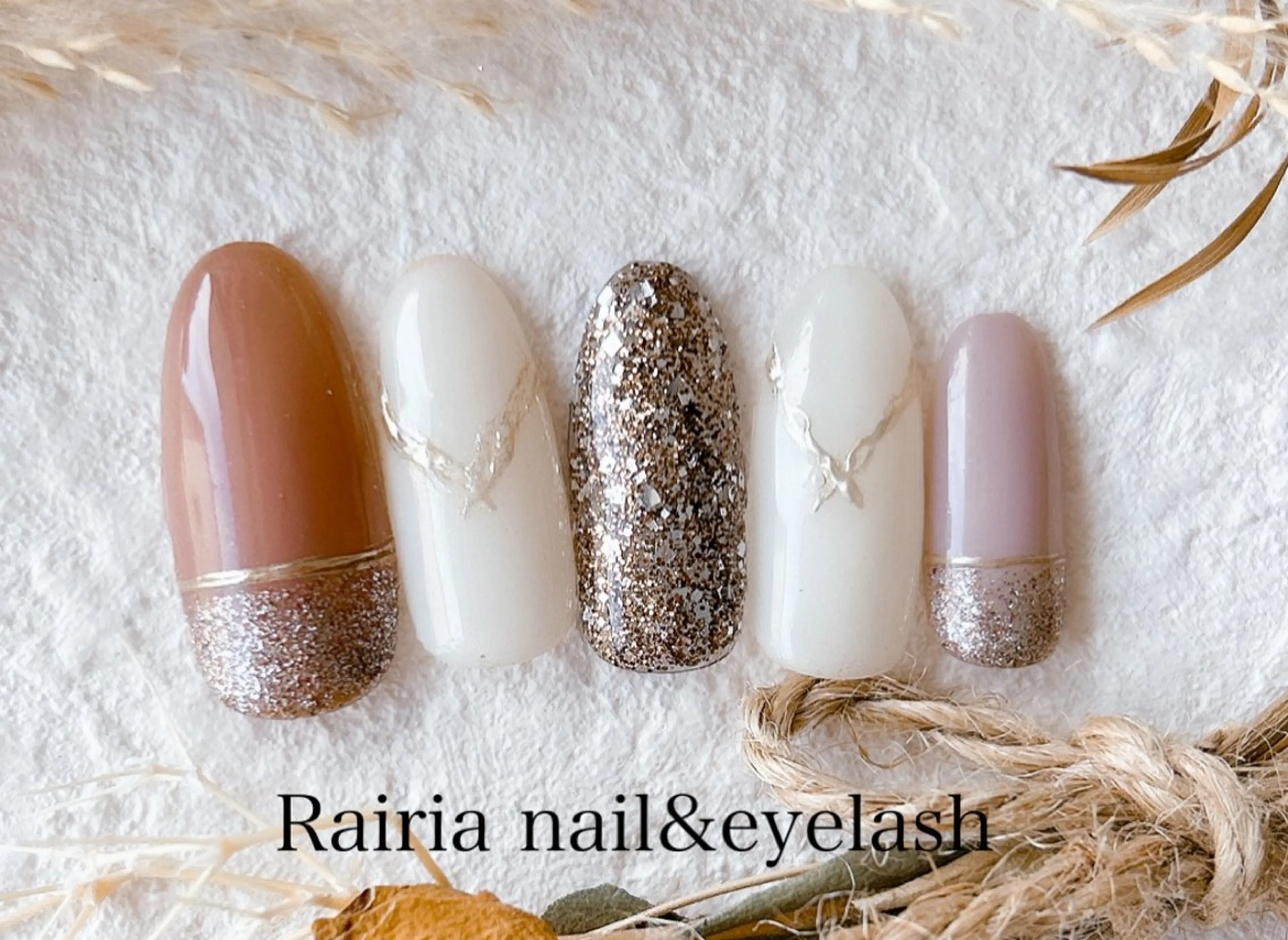 ネイル アートネイル ジェルネイル 持ち込み ニュアンスネイル パラジェル Rairia nail本八幡店のネイルデザイン