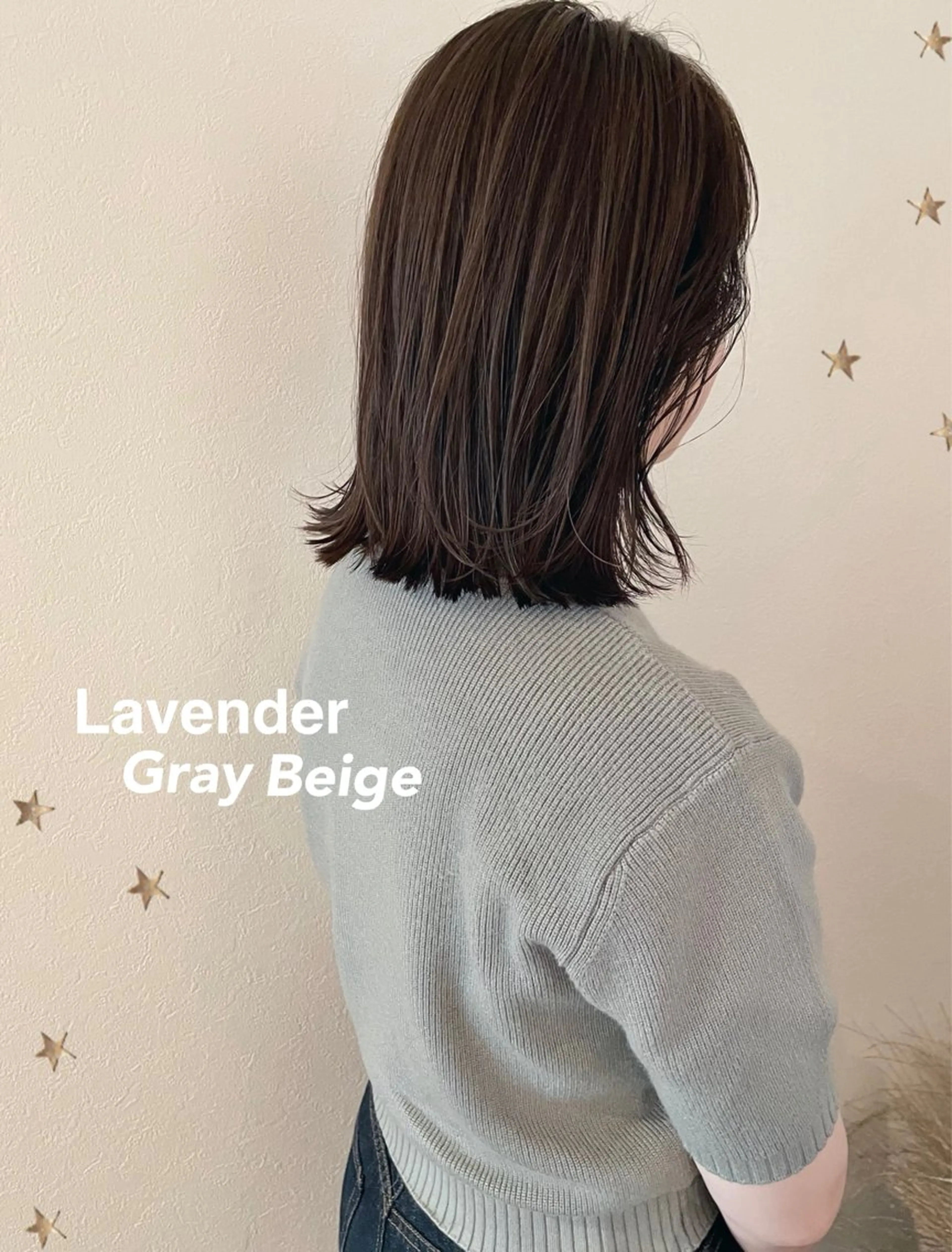 ミディアム カラー カット ヘアカラー salon AKIRA所属・市川 千夏のヘアスタイル