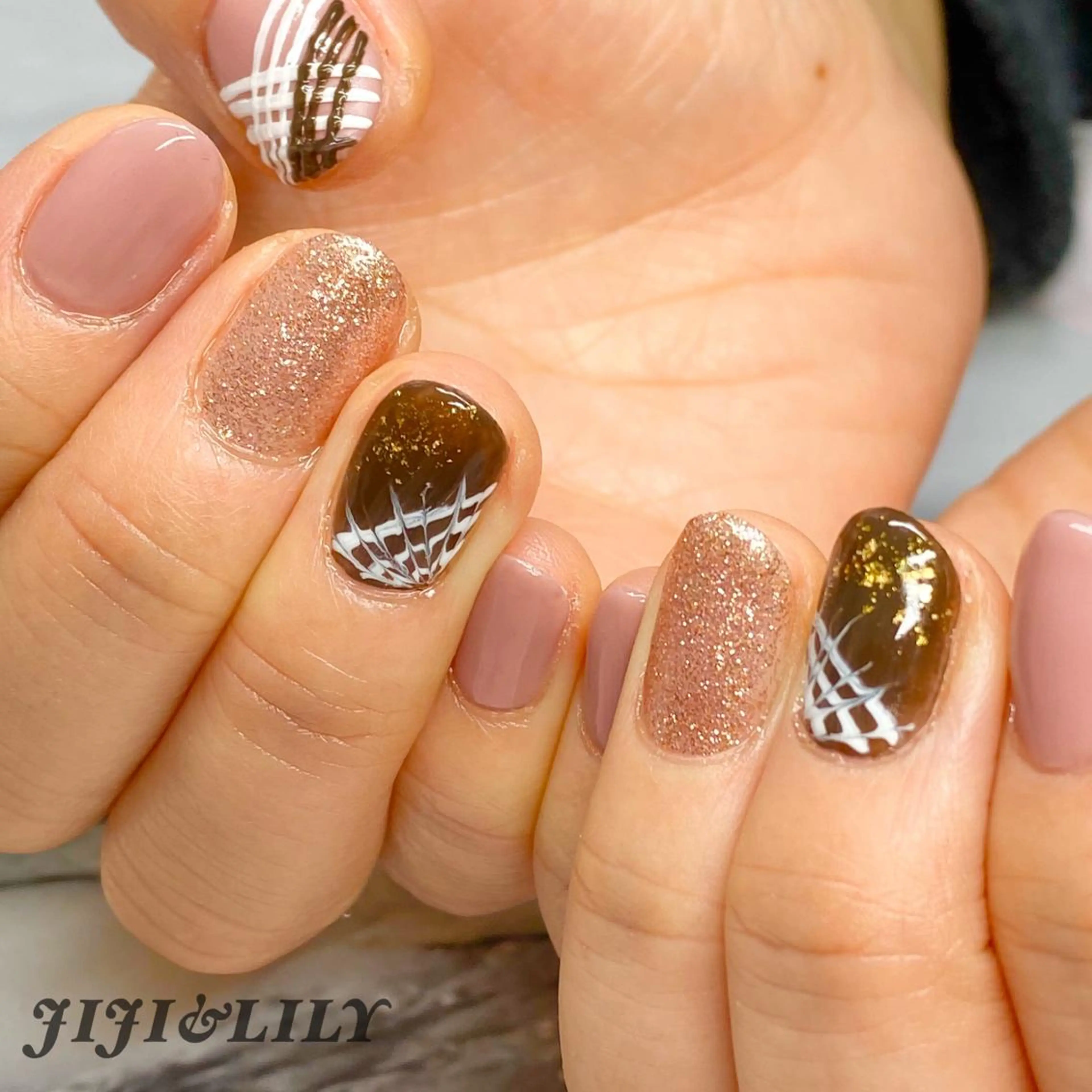 ネイル アートネイル バレンタイン 豊田 圭子のネイルデザイン