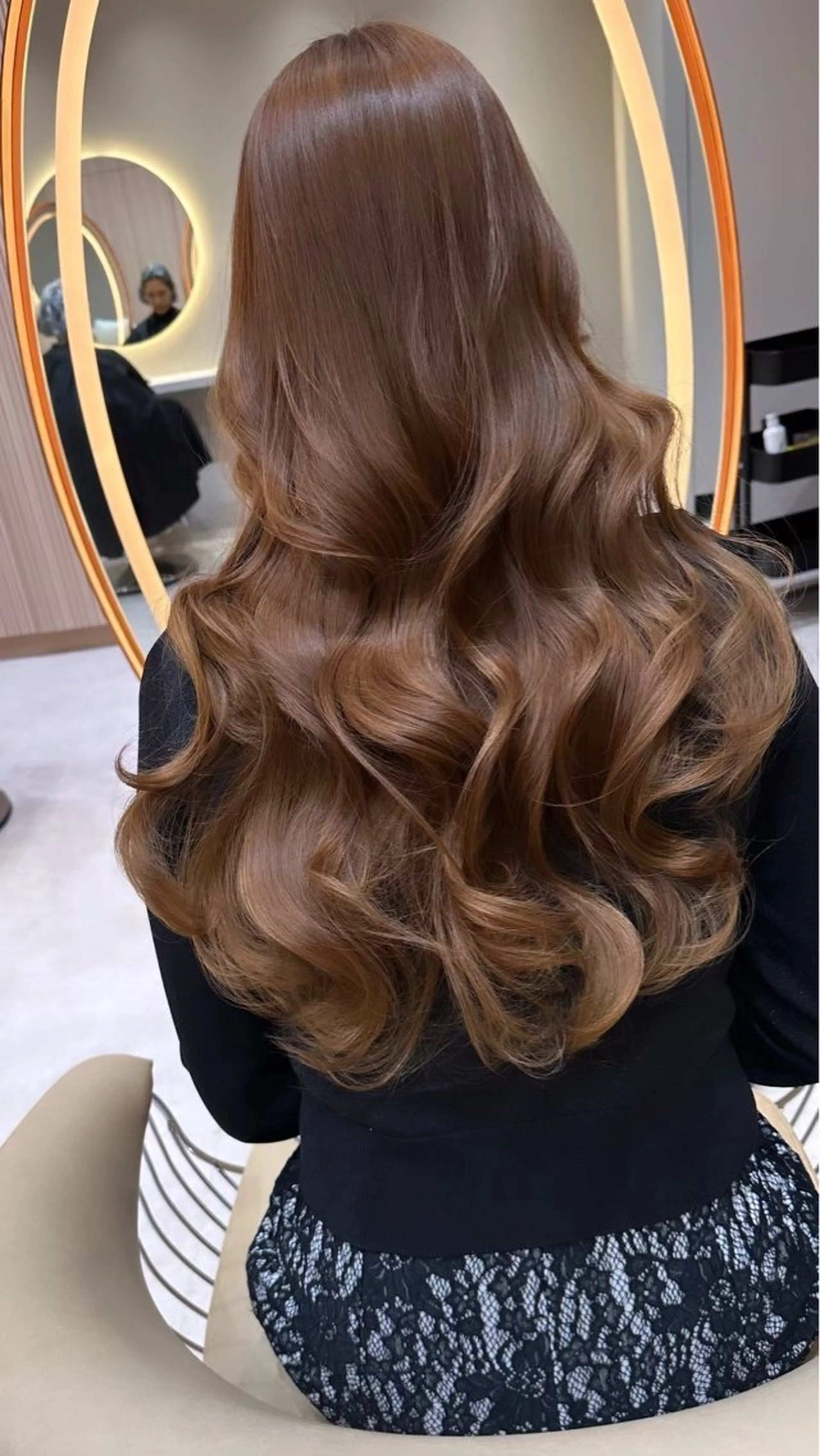 ロング カラー 松井 晴希のヘアスタイル