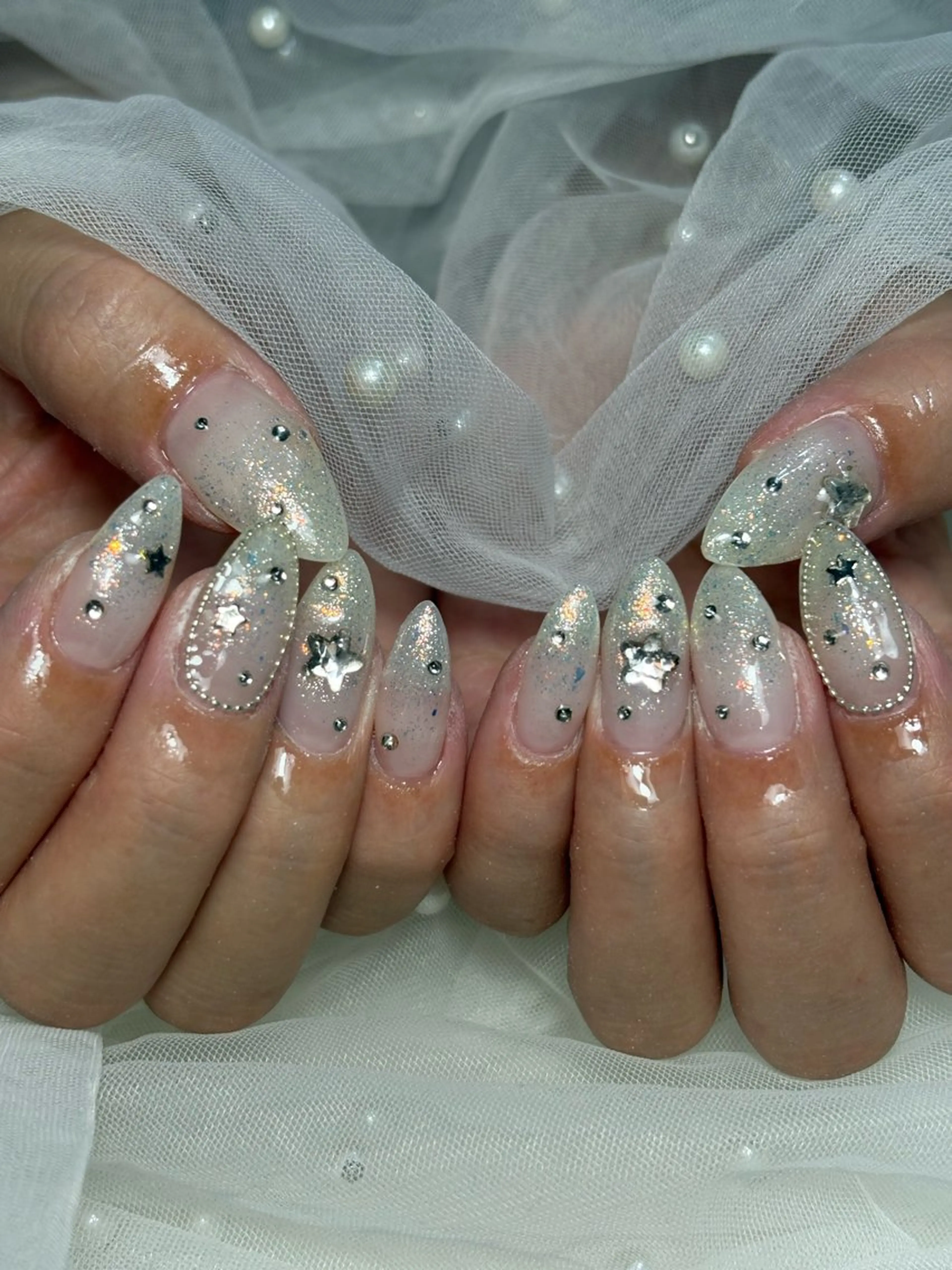 ネイル ハンドネイル フットネイル ✴︎ Delightのネイルデザイン