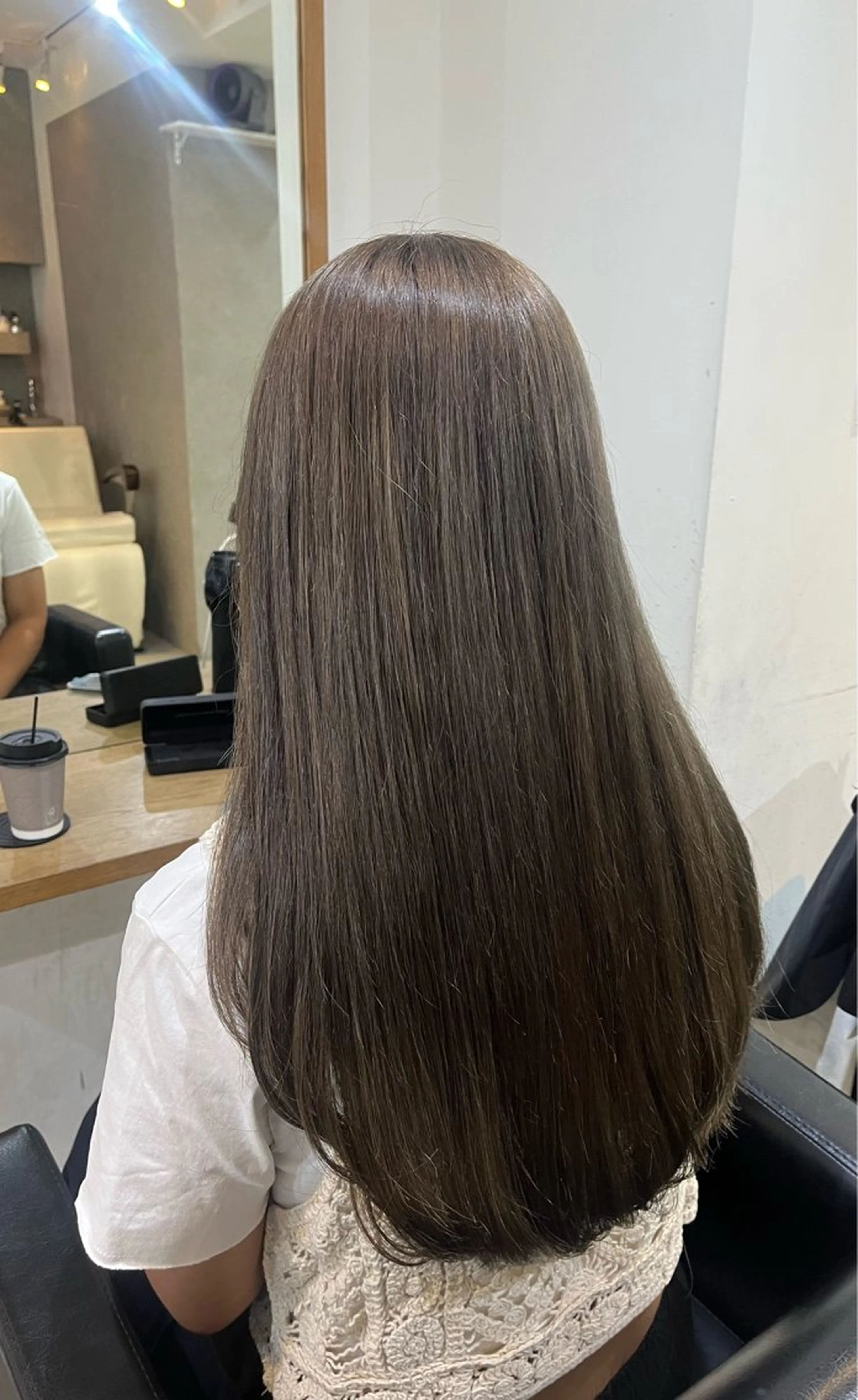 ロング カラー ✨🎨ブリーチなし 透明感カラー✨美友のヘアスタイル