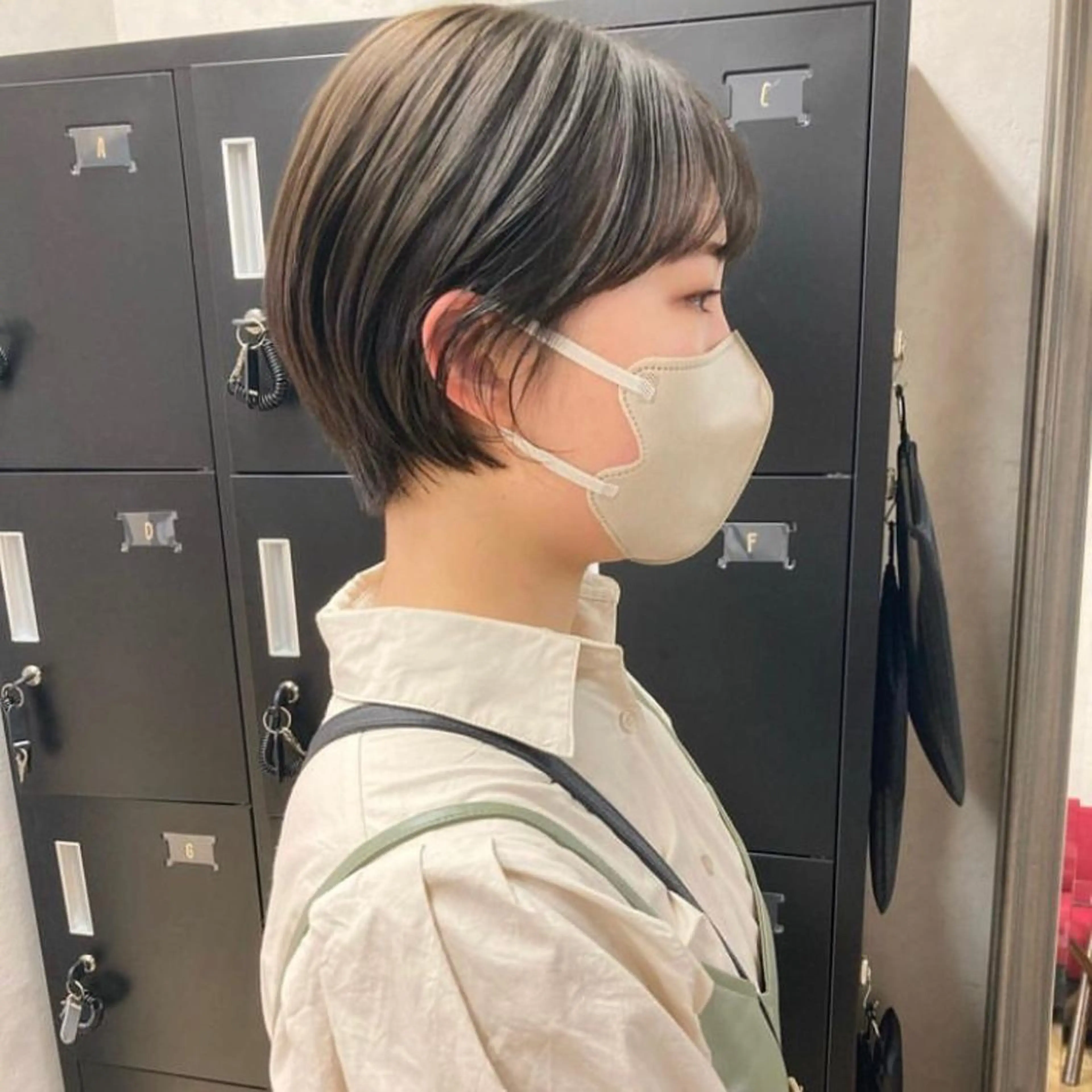 ショート nono/パーマ /顔まわりカット🐈のヘアスタイル