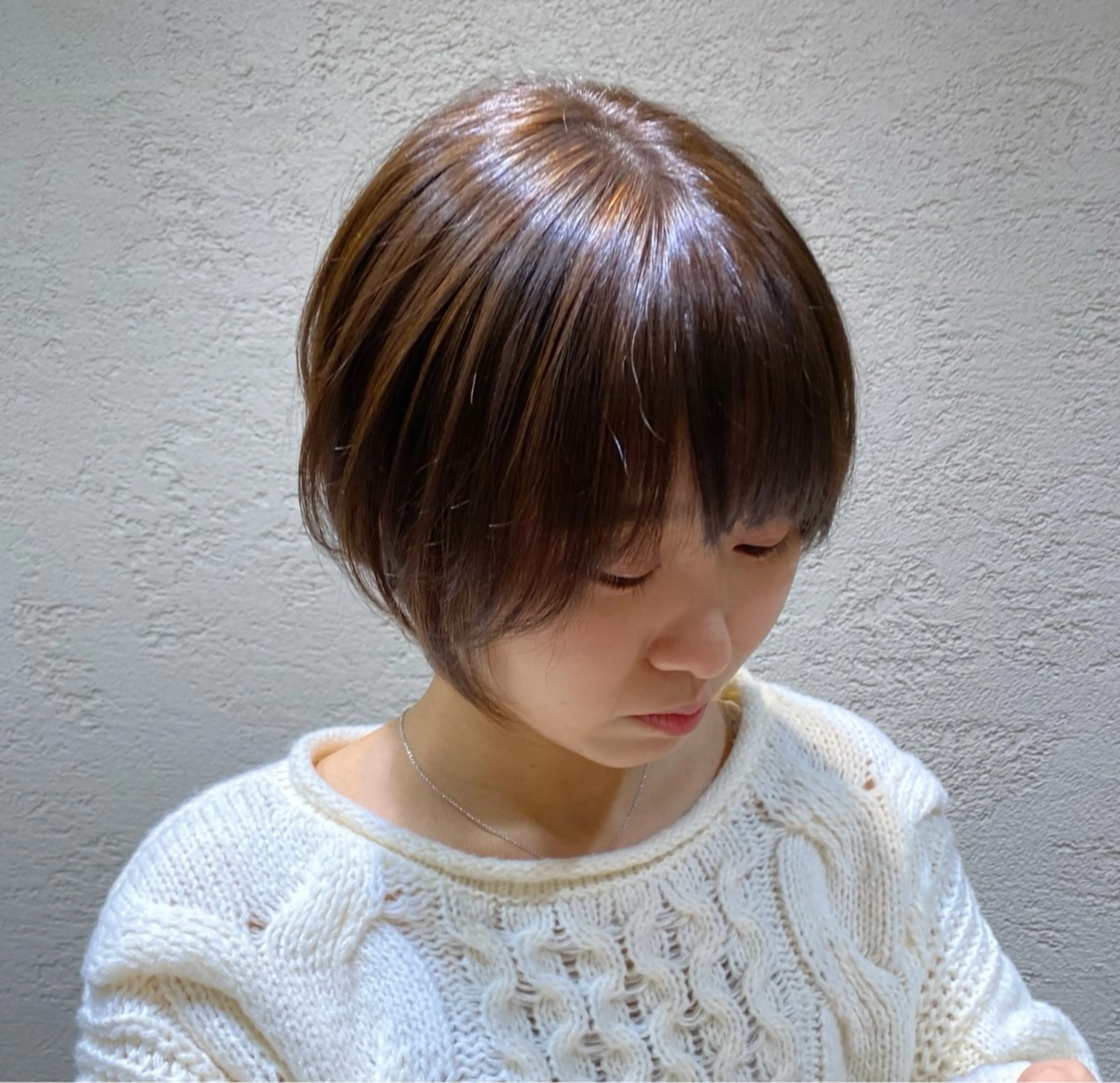 【限定メニュー/平日限定】似合わせカット（ボブ​〜​ショート）＋韓国水トリートメント🎶の写真