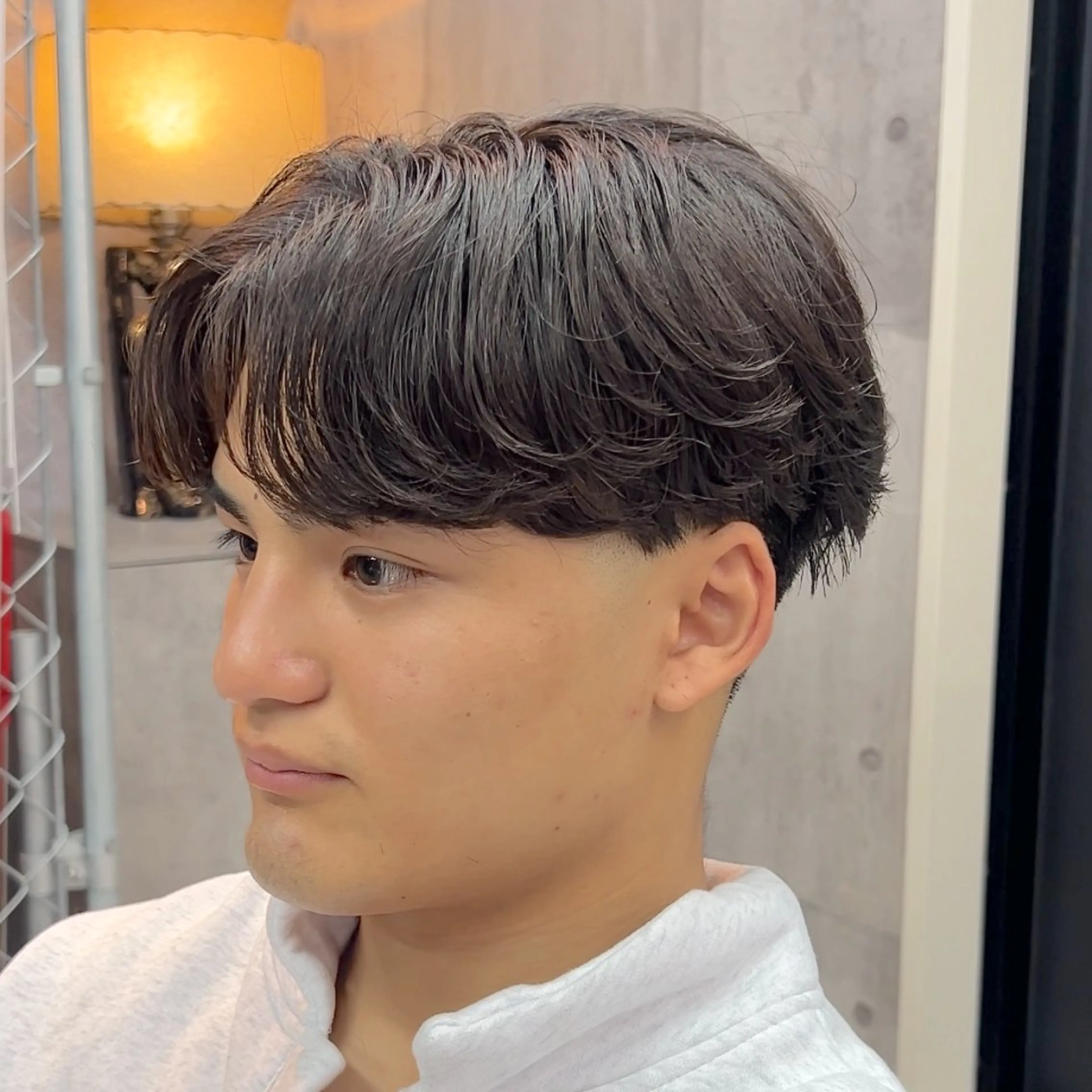 ショート パーマ ヘアアレンジ メンズ メンズ特化🔥再現性 重視パーマ相模大野のヘアスタイル