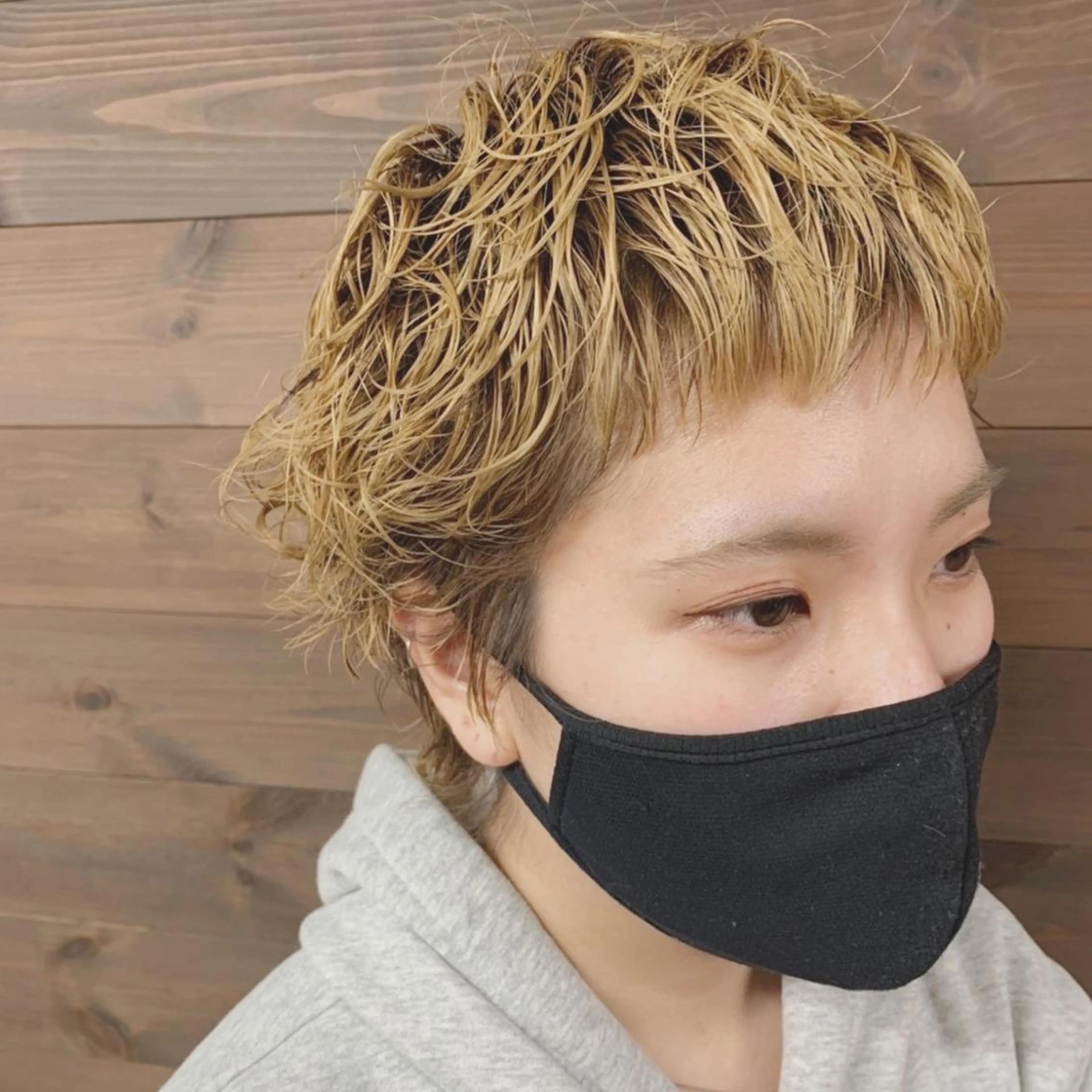 ショート パーマ パーマ hair design girl所属・［girl］ MIKIのヘアスタイル