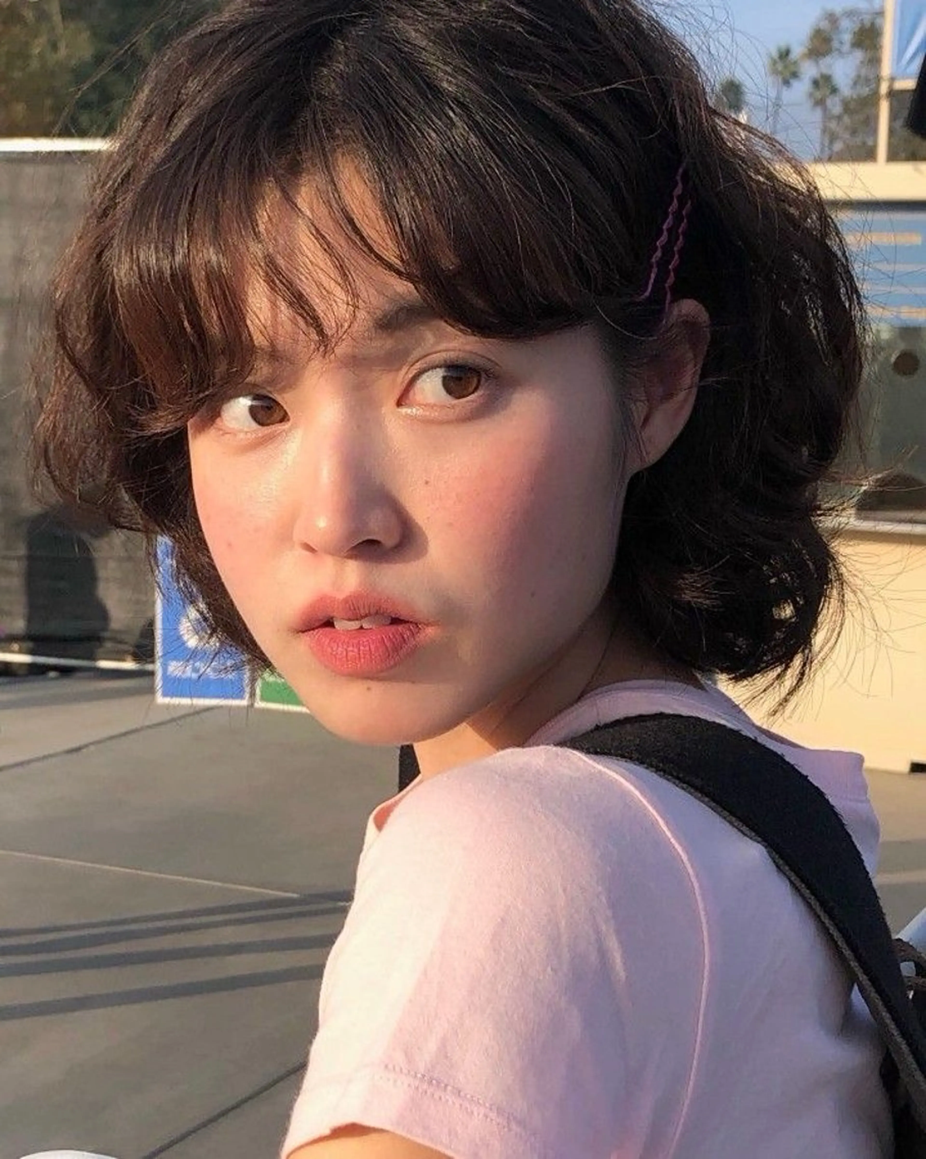 ショート riria/ボブ /ブラウンカラー🎀のヘアスタイル