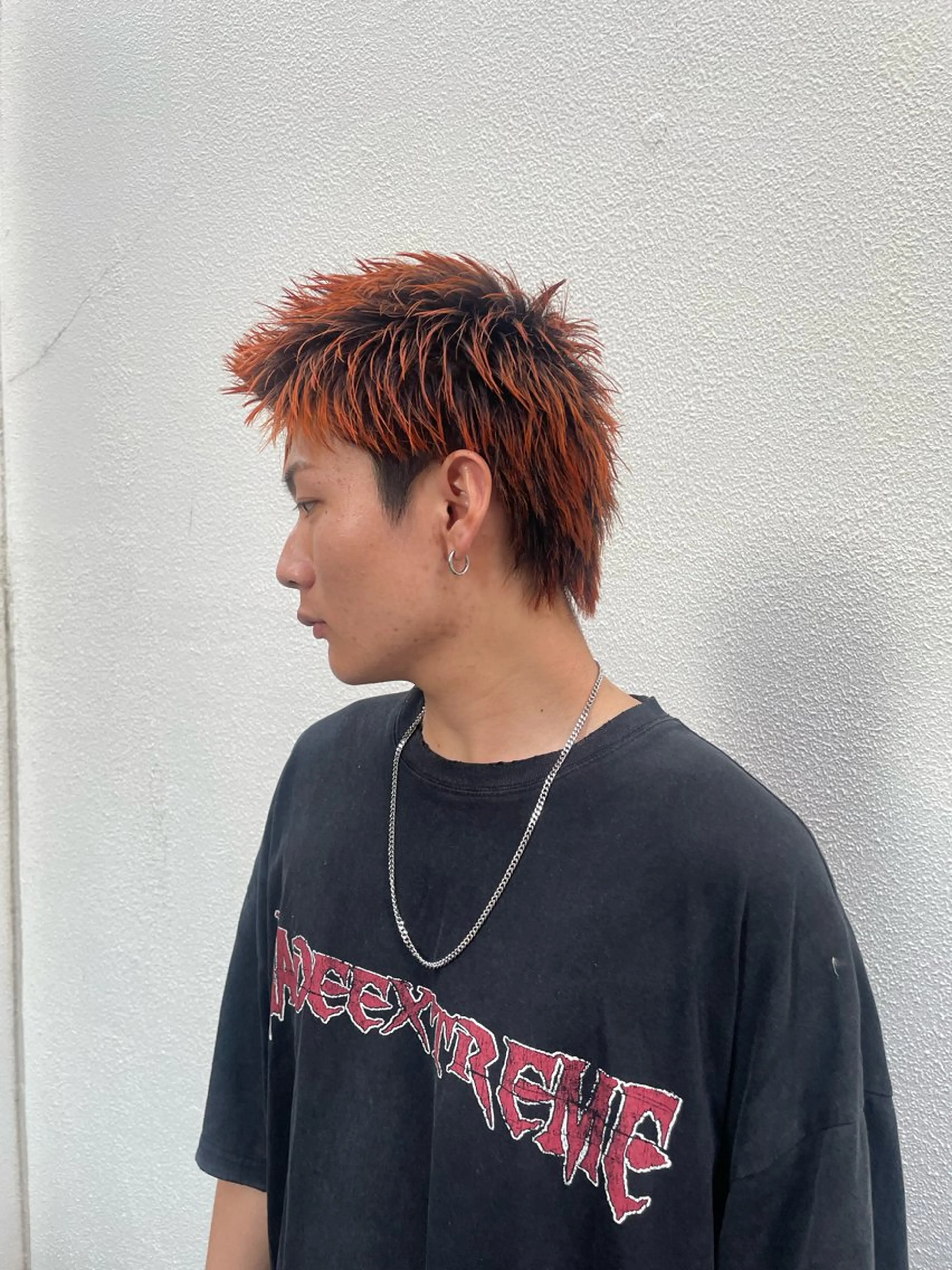 ショート メンズ ヘアカラー 福岡美容室【pia】 タイヘイのヘアスタイル