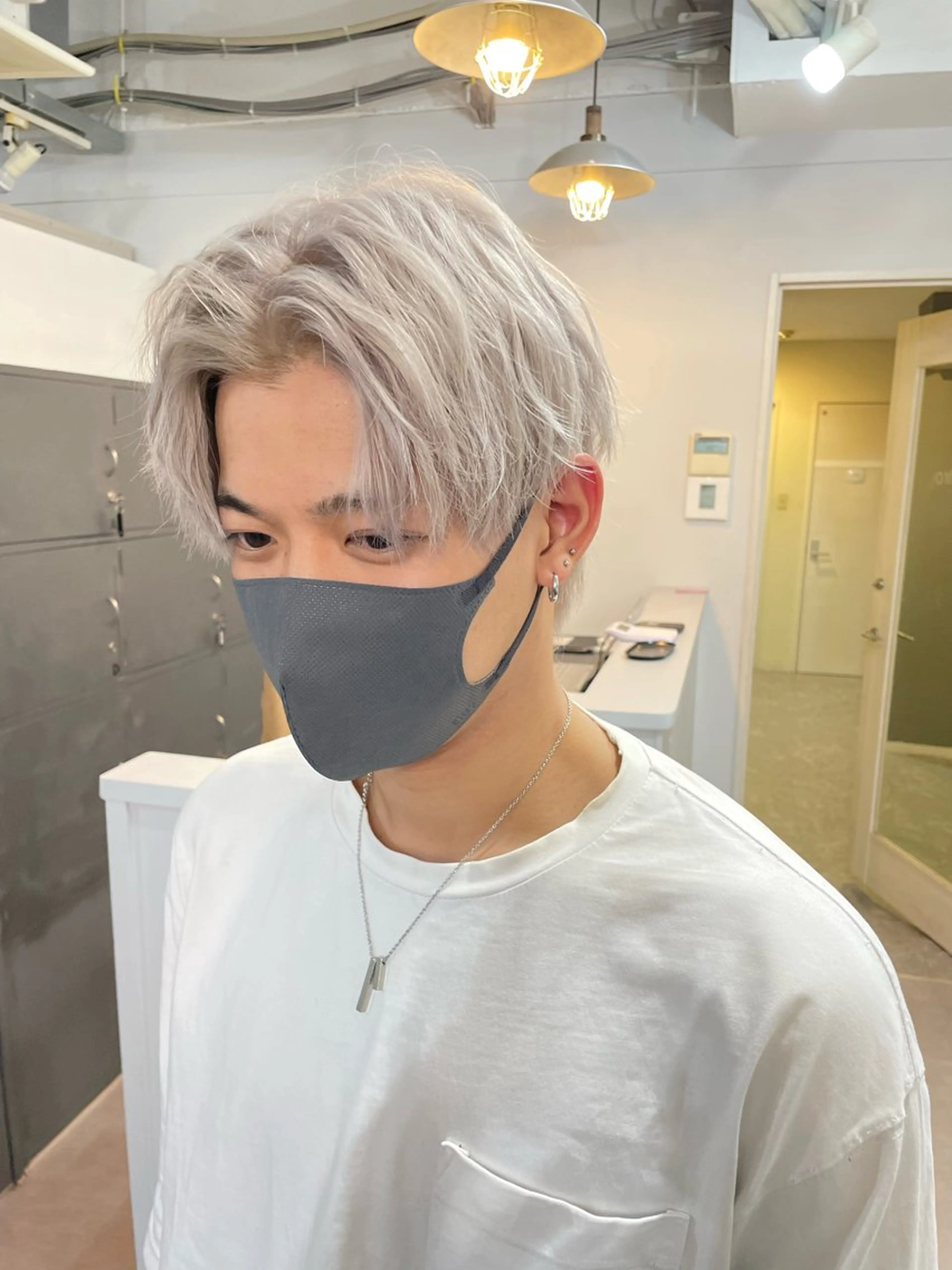 カラー メンズ Cielro【 シェイロ 】所属・Cielro/ダブル カラー/西田咲希のヘアスタイル