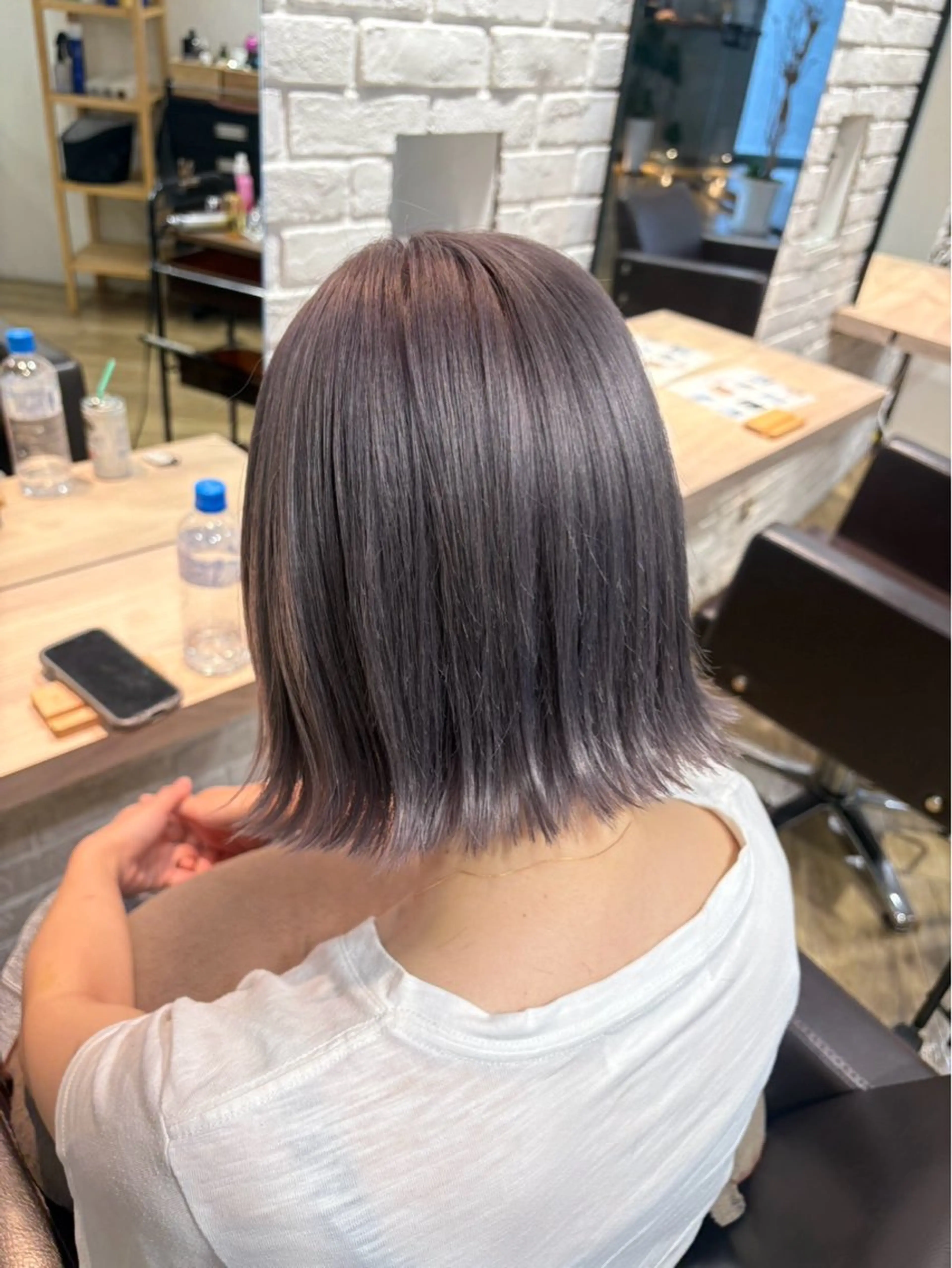 ミディアム ヘアカラー N+【エヌプラス】所属・川畑 心子のヘアスタイル