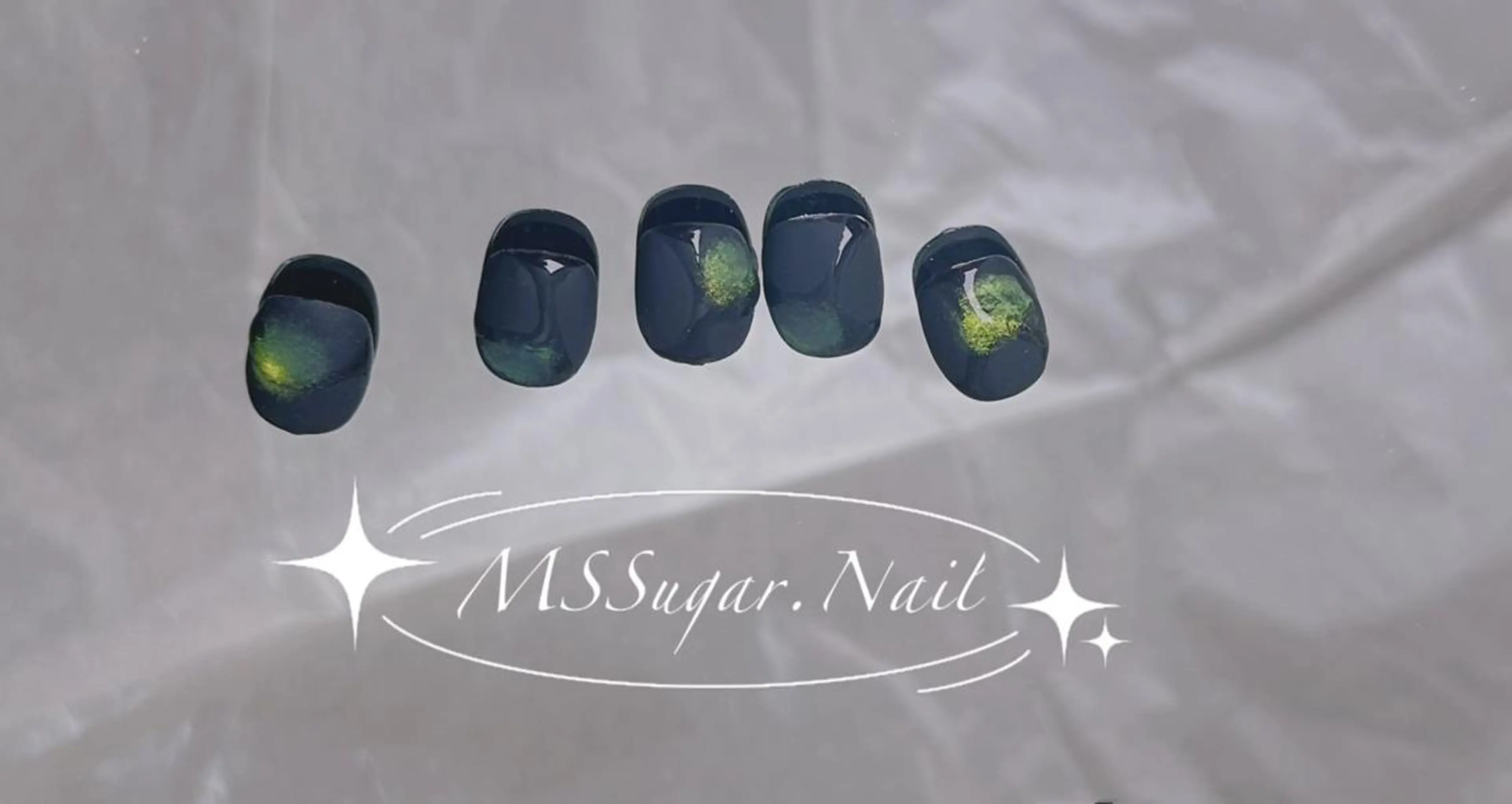 ネイル ロングネイル マグネットネイル スカルプネイル ネイルチップ ワンホンネイル MSSugar Nailのネイルデザイン