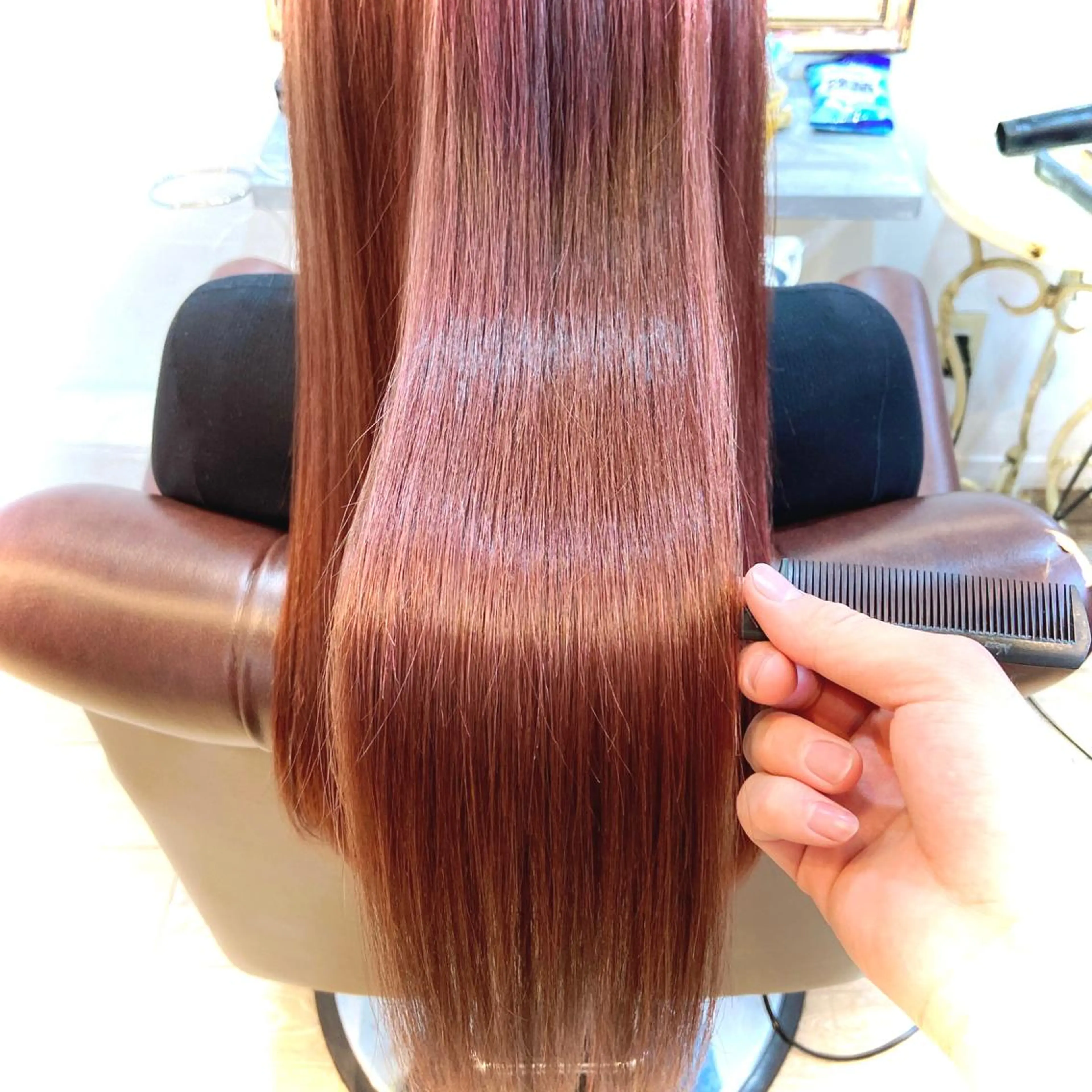 セミロング 韓国カットパーマ✂︎ Toshiのヘアスタイル